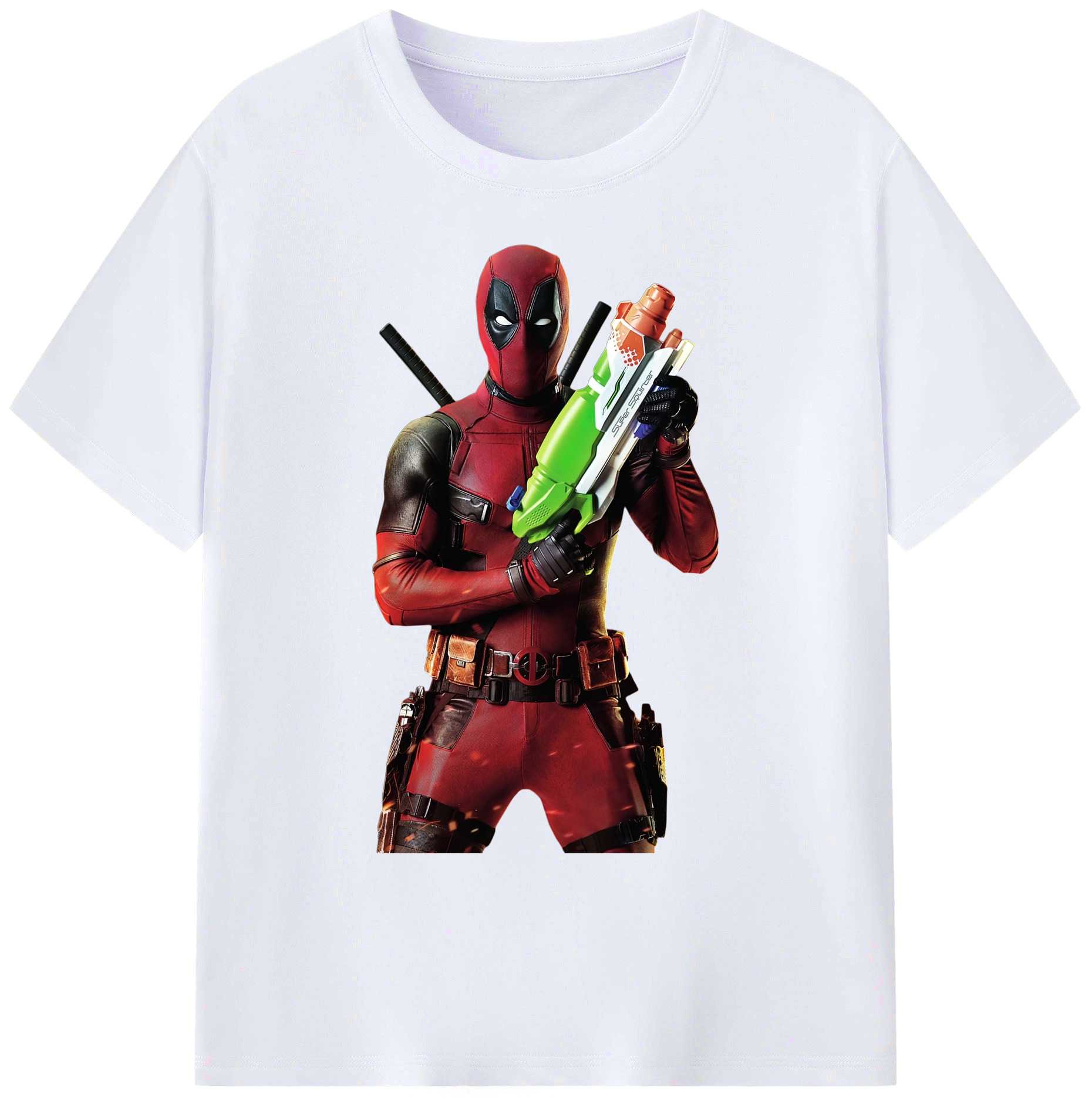 （画像用） Deadpool デッドプール 綿100％ メンズ半袖Tシャツ｜肌触りやわらか＆通気性