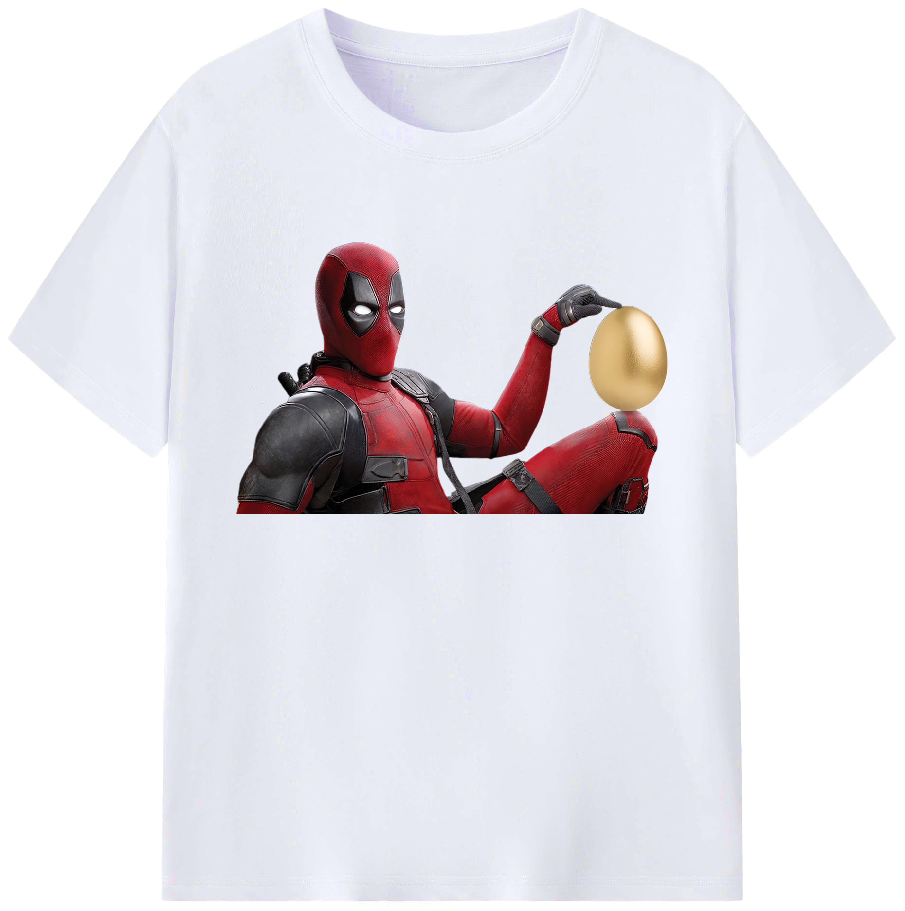 （画像用） Deadpool デッドプール 綿100％ メンズ半袖Tシャツ｜肌触りやわらか＆通気性