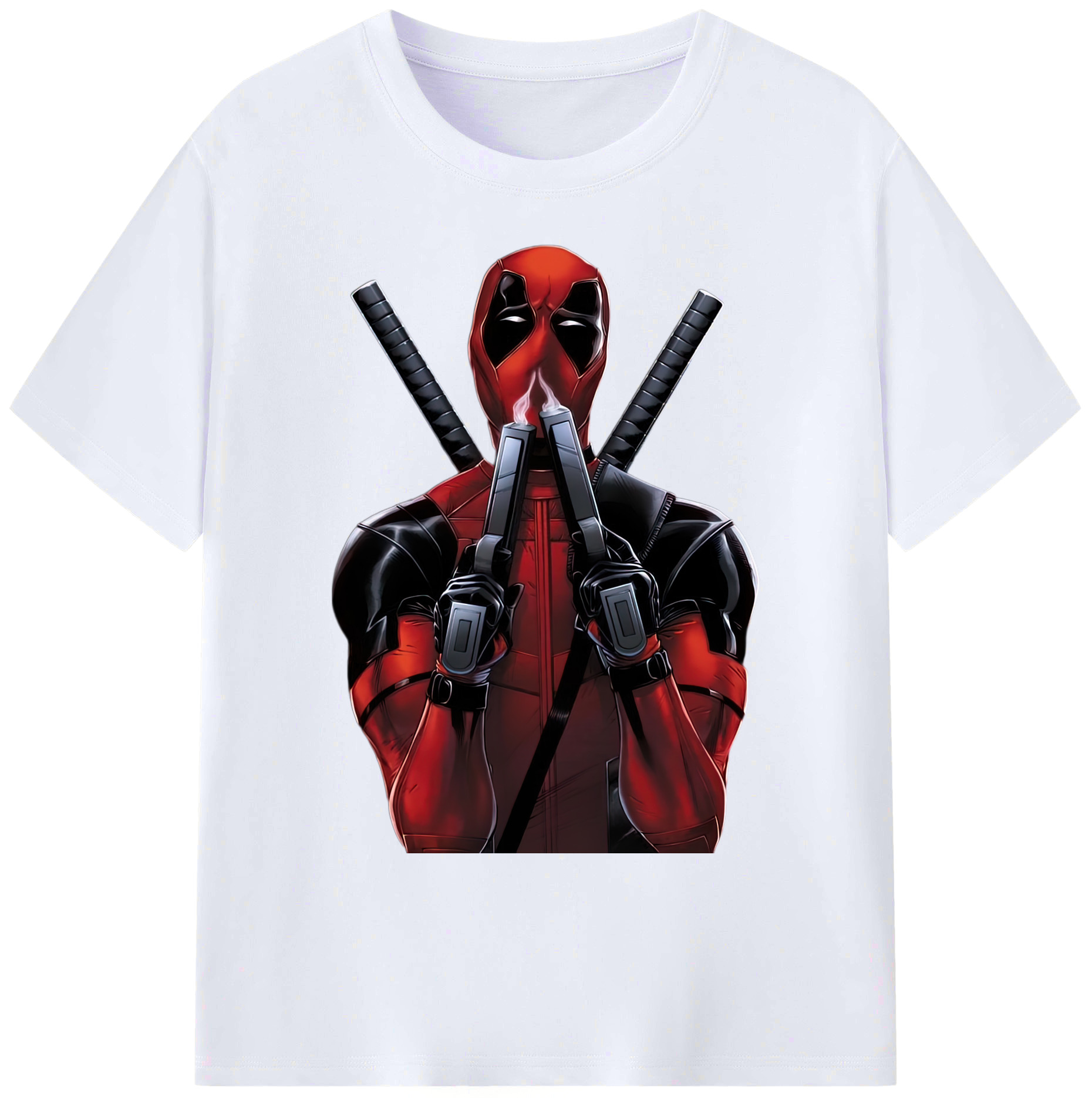 （画像用） Deadpool デッドプール 綿100％ メンズ半袖Tシャツ｜肌触りやわらか＆通気性