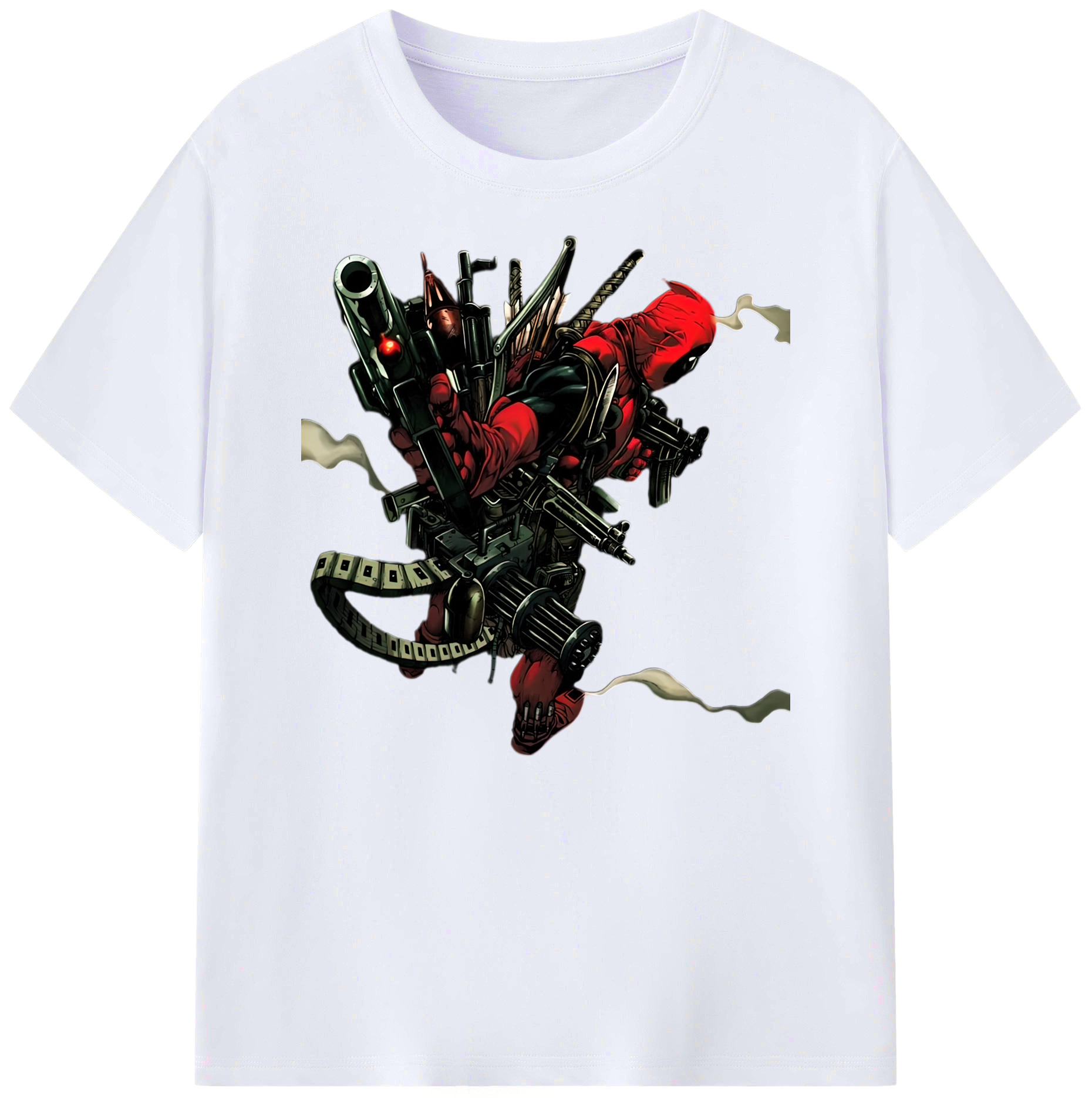 （画像用） Deadpool デッドプール 綿100％ メンズ半袖Tシャツ｜肌触りやわらか＆通気性