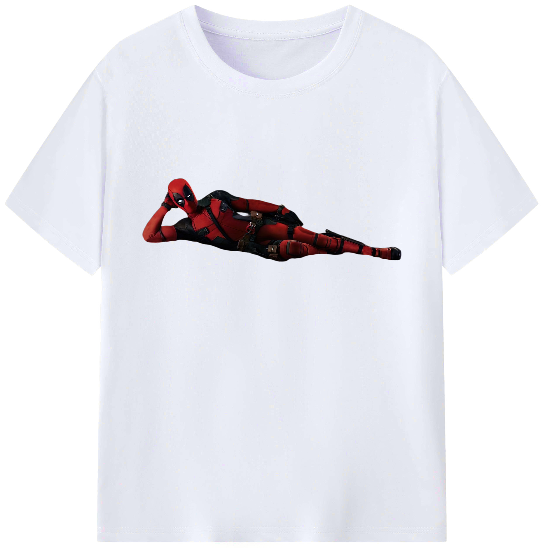 （画像用） Deadpool デッドプール 綿100％ メンズ半袖Tシャツ｜肌触りやわらか＆通気性