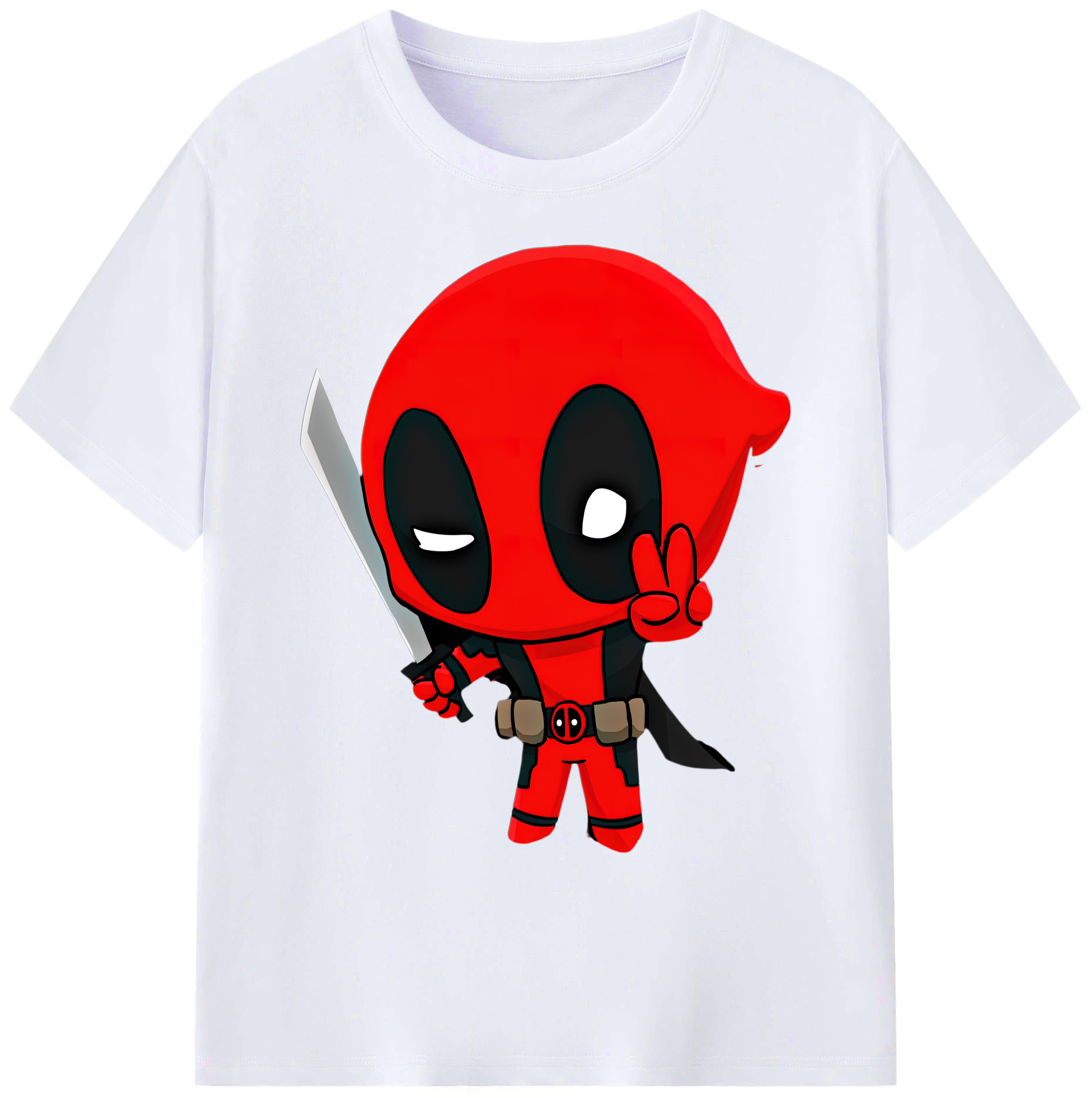 （画像用） Deadpool デッドプール 綿100％ メンズ半袖Tシャツ｜肌触りやわらか＆通気性