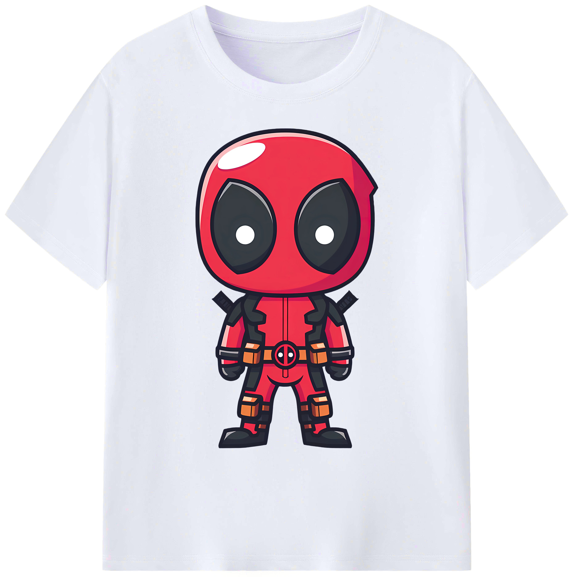 （画像用） Deadpool デッドプール 綿100％ メンズ半袖Tシャツ｜肌触りやわらか＆通気性