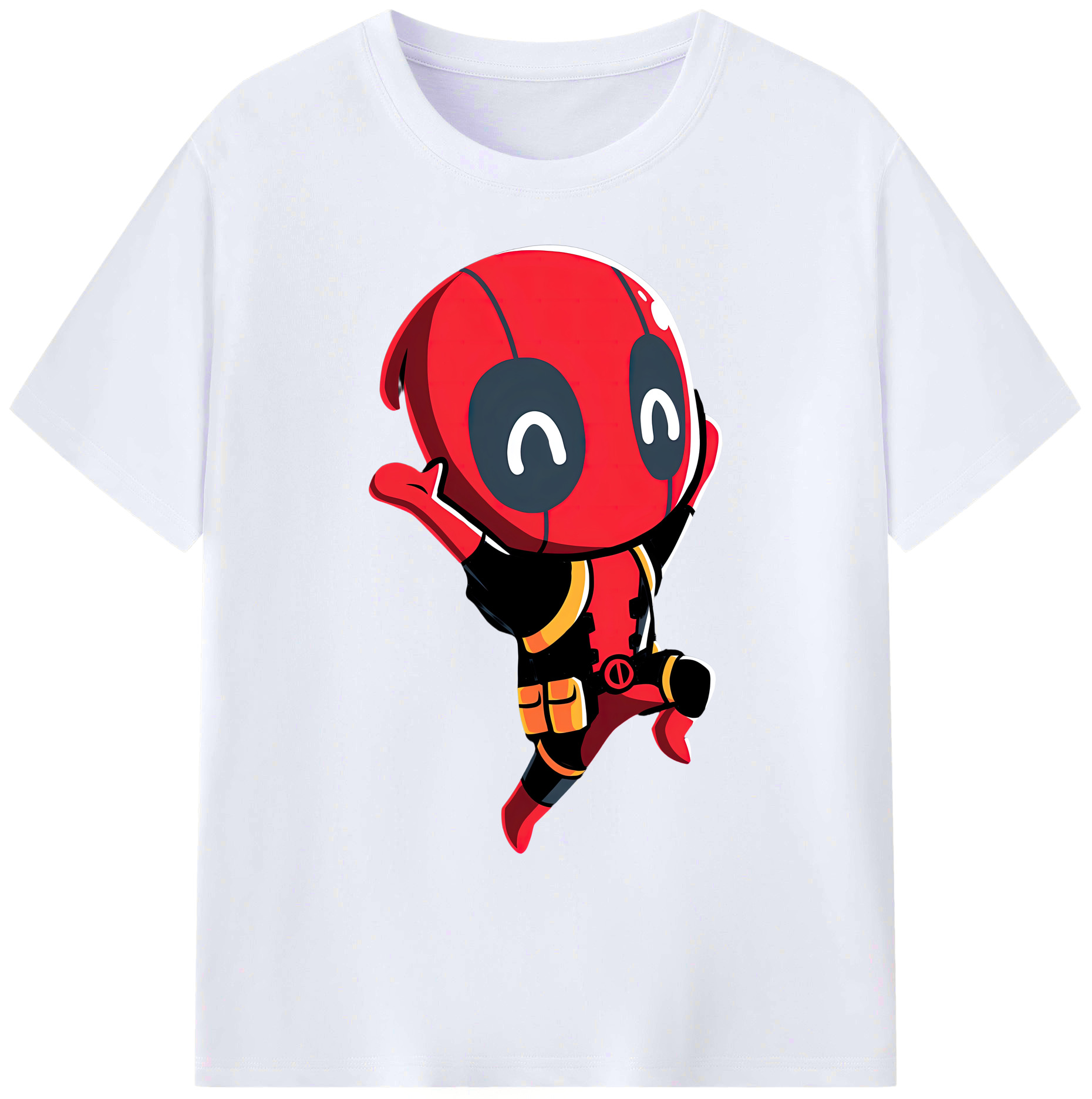 （画像用） Deadpool デッドプール 綿100％ メンズ半袖Tシャツ｜肌触りやわらか＆通気性