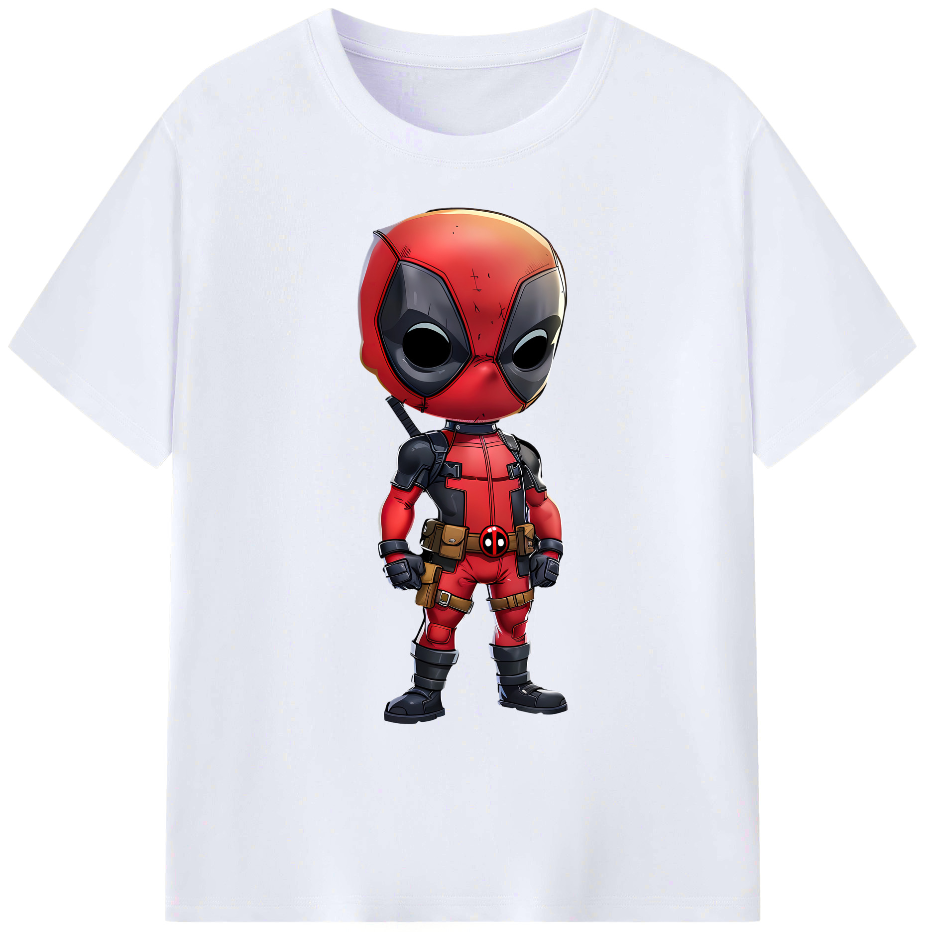 （画像用） Deadpool デッドプール 綿100％ メンズ半袖Tシャツ｜肌触りやわらか＆通気性
