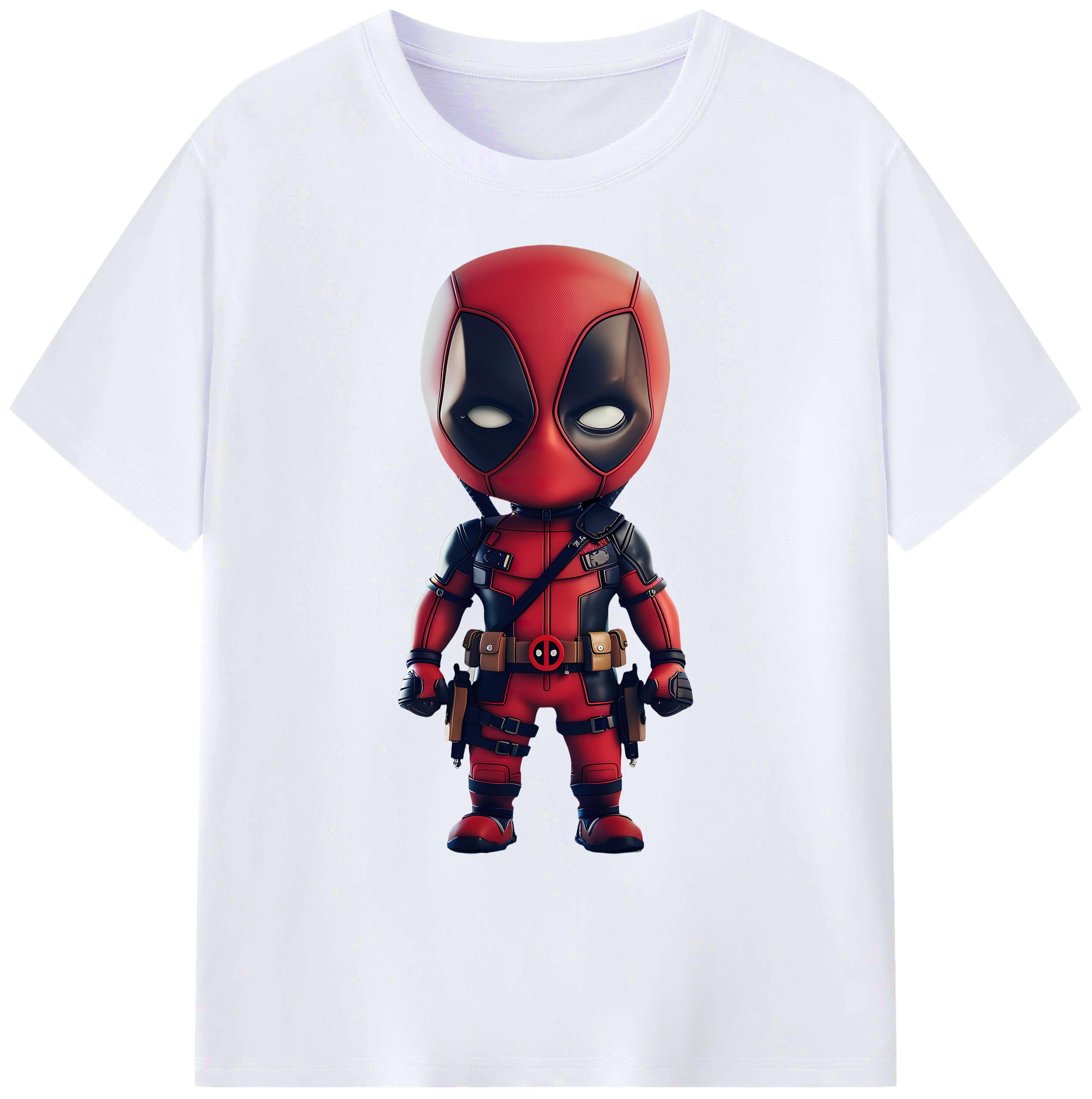 （画像用） Deadpool デッドプール 綿100％ メンズ半袖Tシャツ｜肌触りやわらか＆通気性