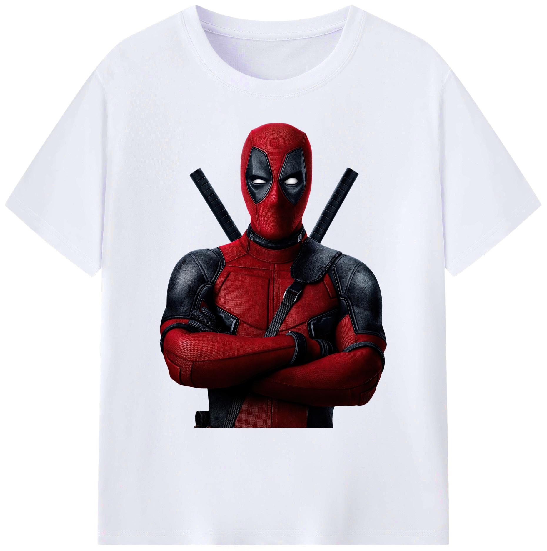 （画像用） Deadpool デッドプール 綿100％ メンズ半袖Tシャツ｜肌触りやわらか＆通気性