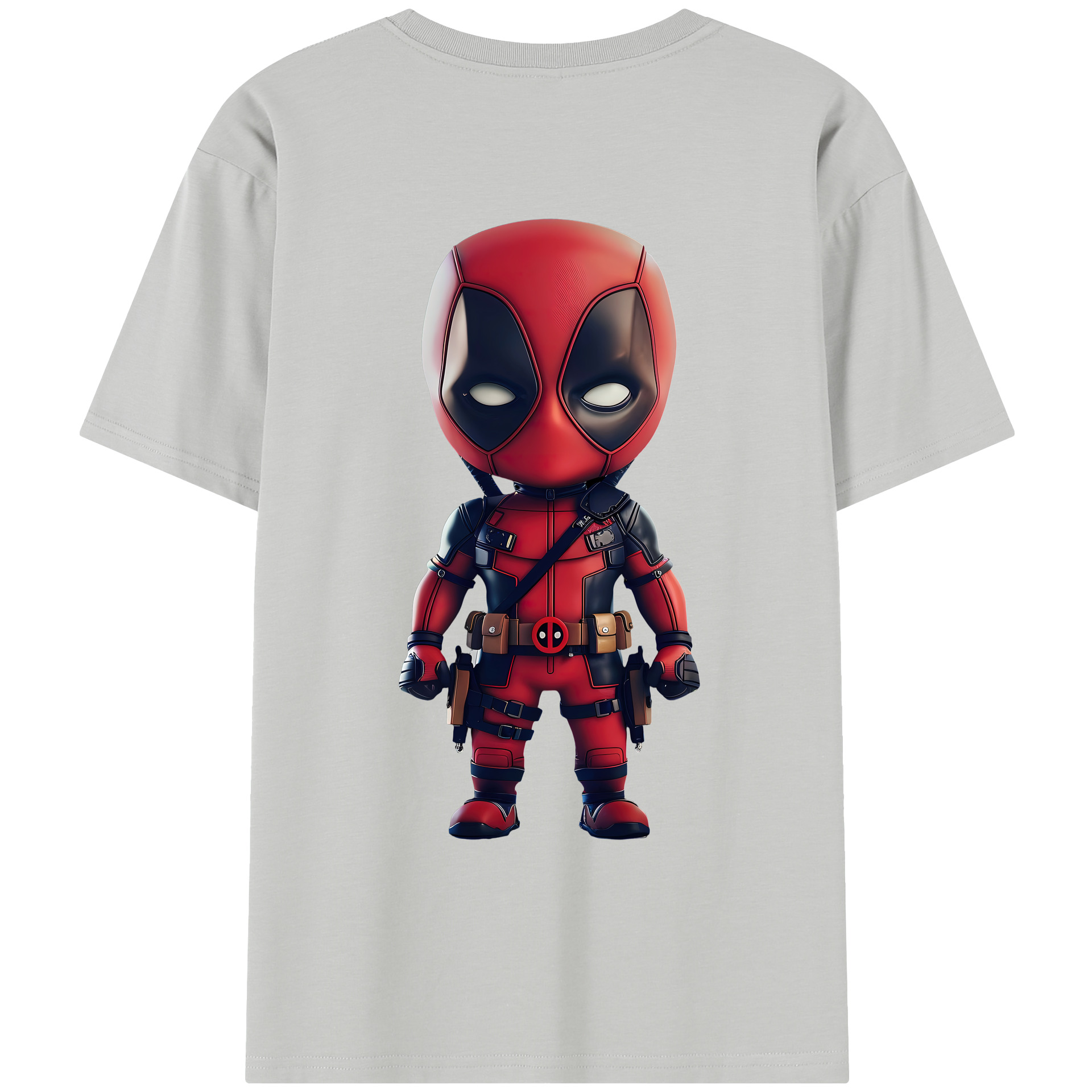 （画像用） Deadpool デッドプール レディース半袖Tシャツ(バックプリント)