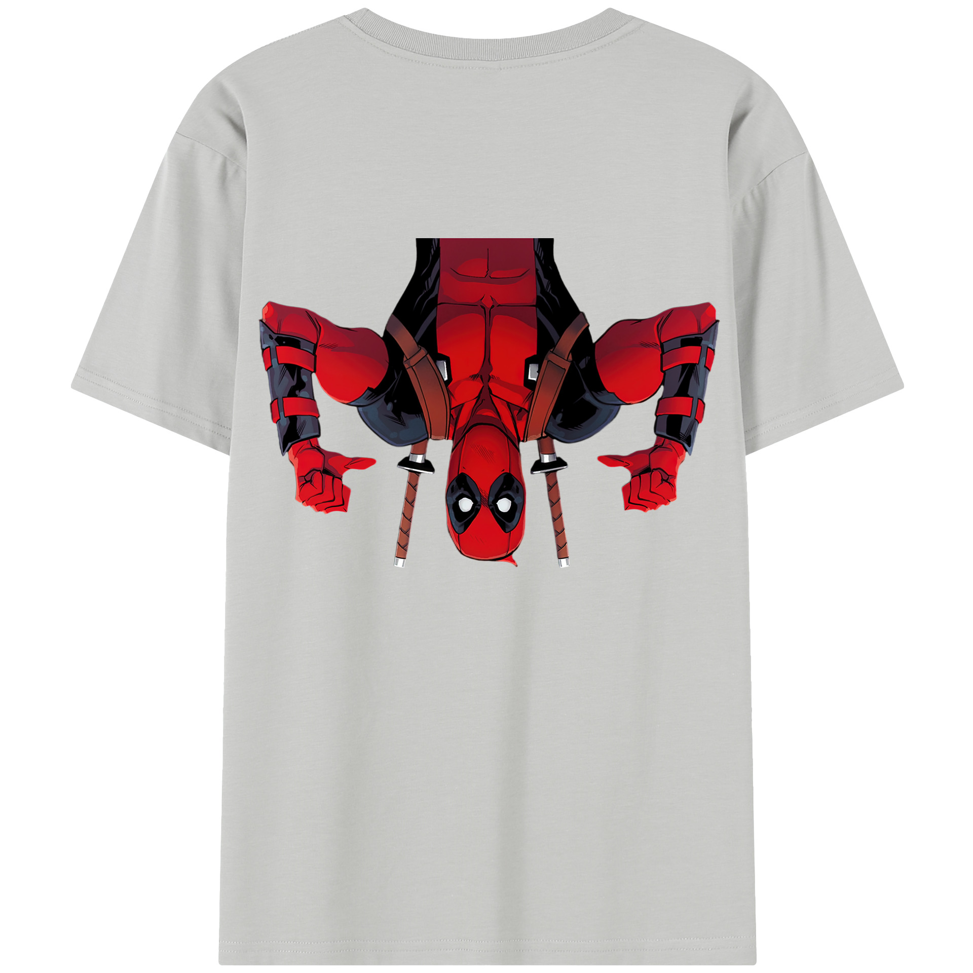 （画像用） Deadpool デッドプール レディース半袖Tシャツ(バックプリント)