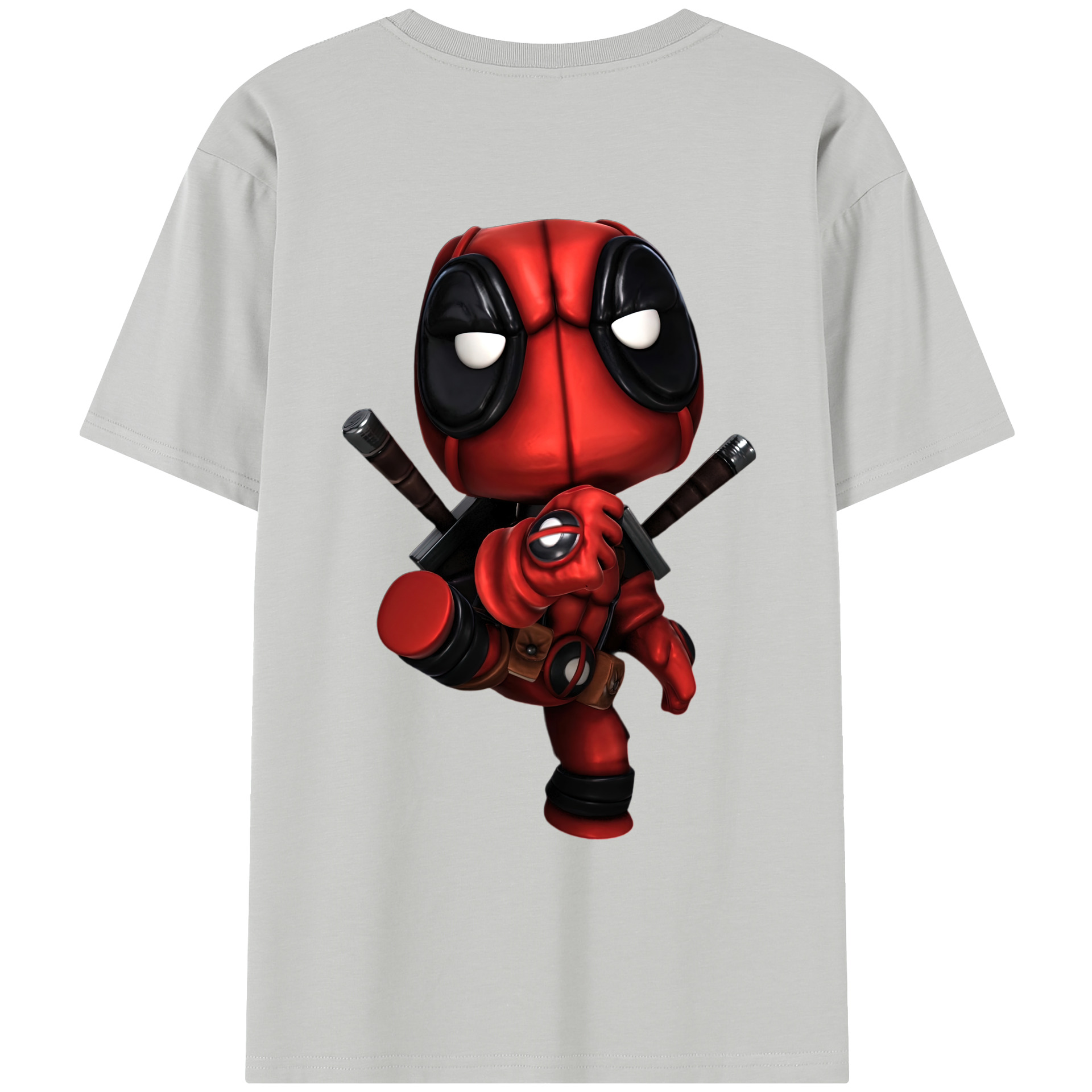 （画像用） Deadpool デッドプール レディース半袖Tシャツ(バックプリント)