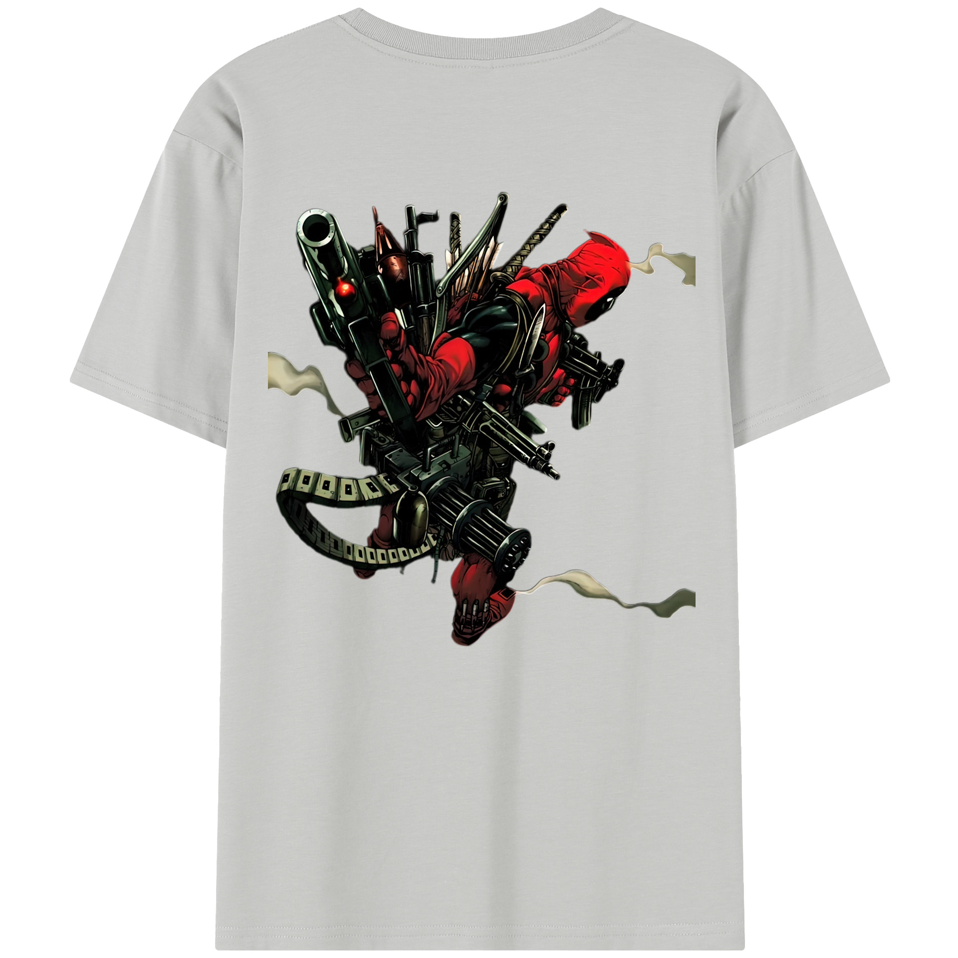 （画像用） Deadpool デッドプール レディース半袖Tシャツ(バックプリント)