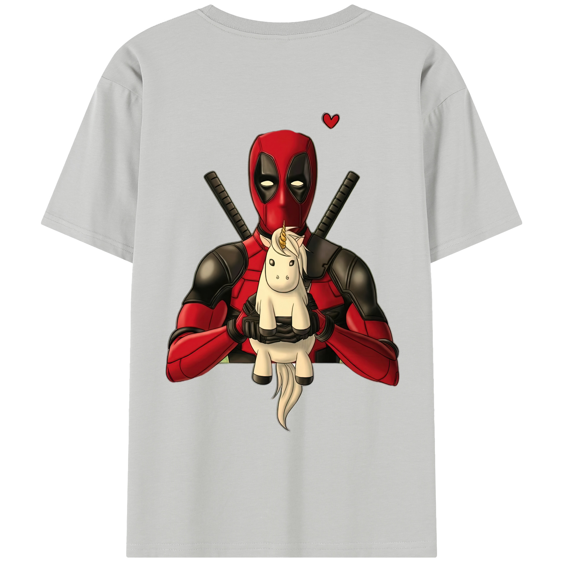 （画像用） Deadpool デッドプール レディース半袖Tシャツ(バックプリント)