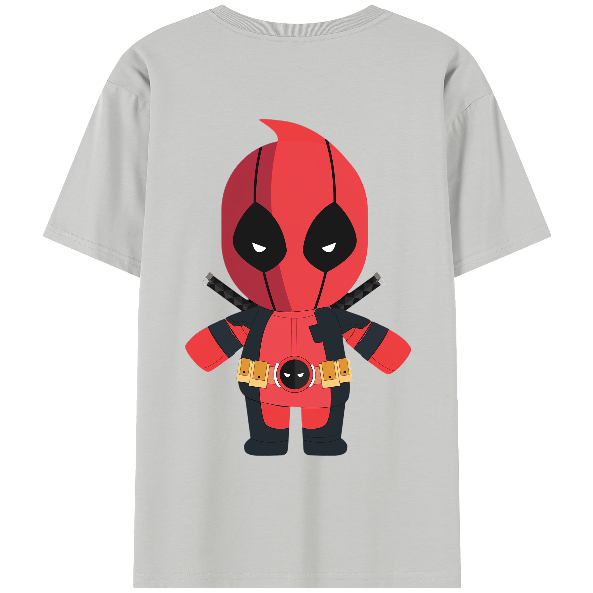 （画像用） Deadpool デッドプール レディース半袖Tシャツ(バックプリント)