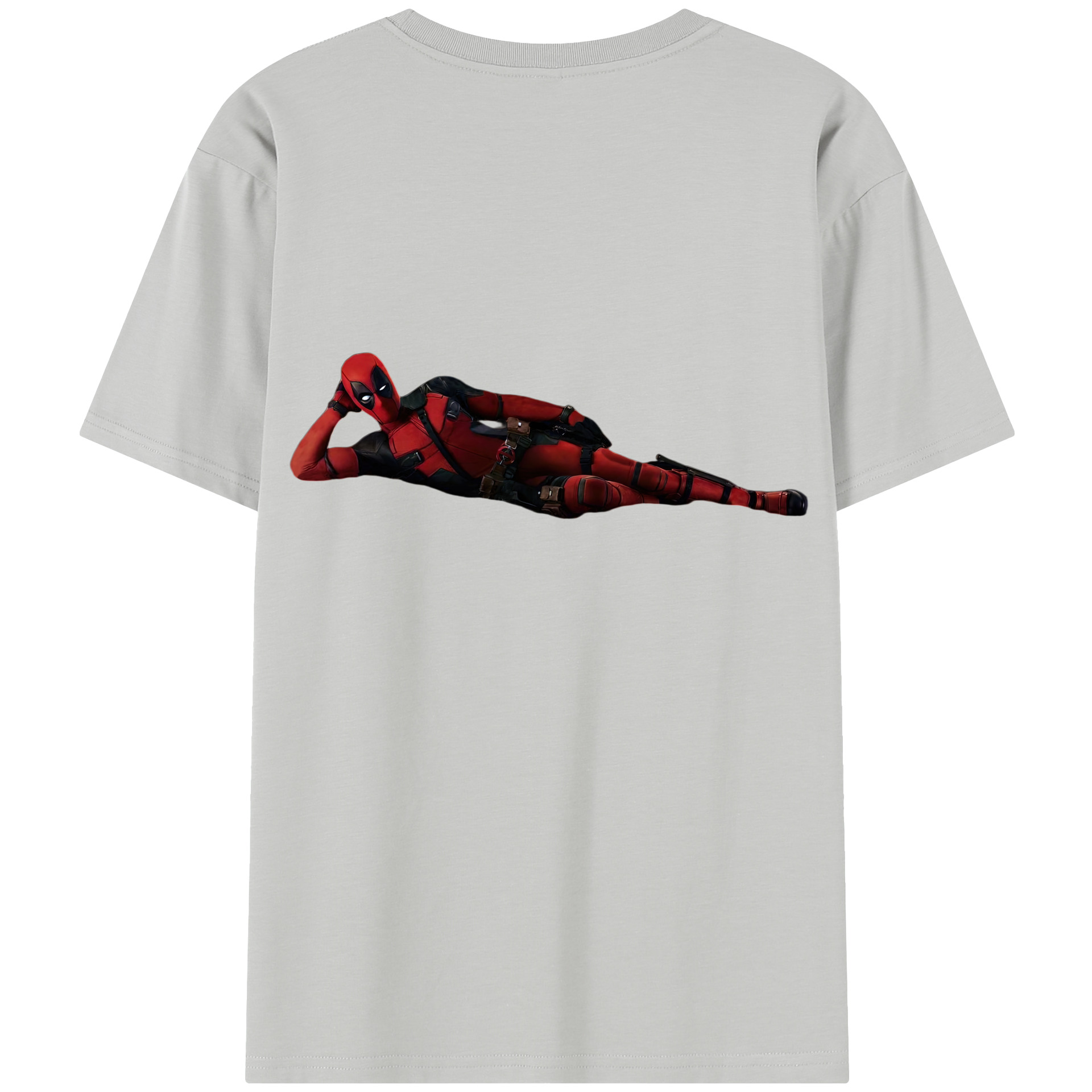 （画像用） Deadpool デッドプール レディース半袖Tシャツ(バックプリント)