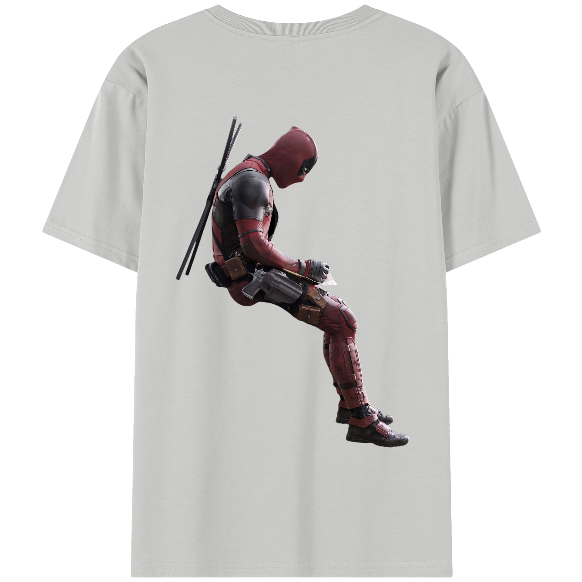（画像用） Deadpool デッドプール レディース半袖Tシャツ(バックプリント)