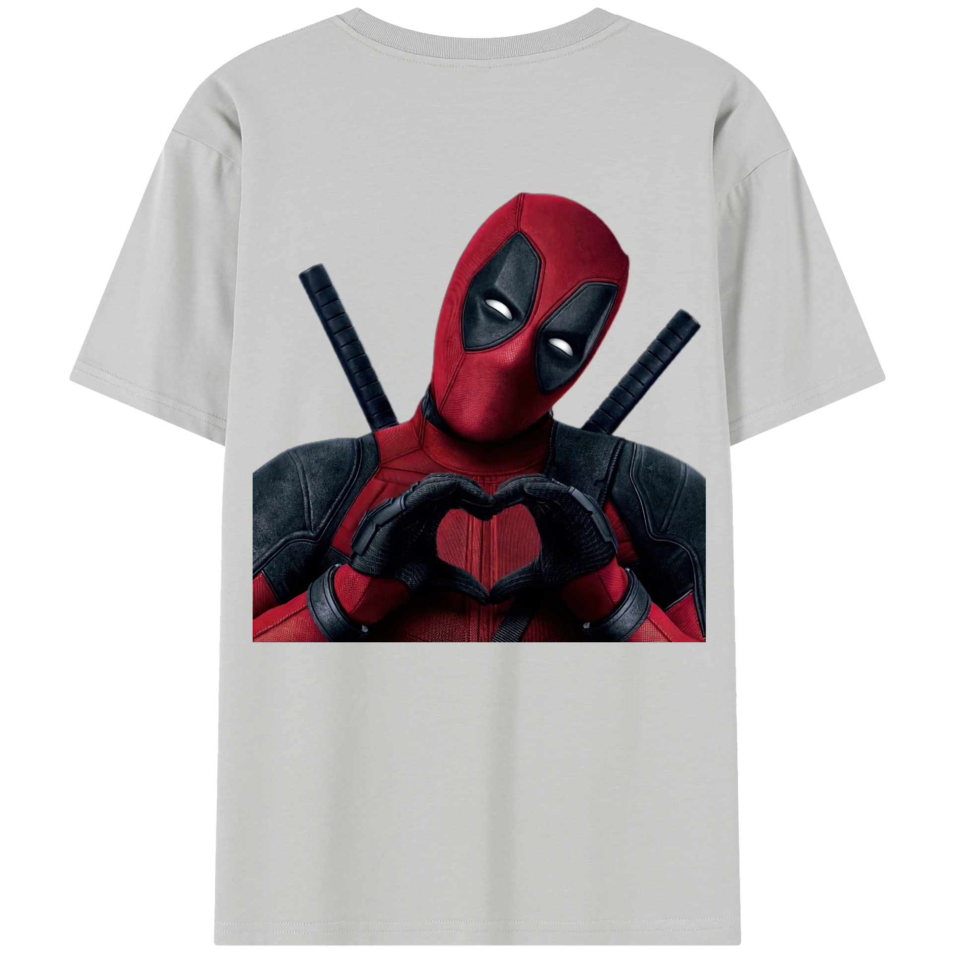 （画像用） Deadpool デッドプール レディース半袖Tシャツ(バックプリント)