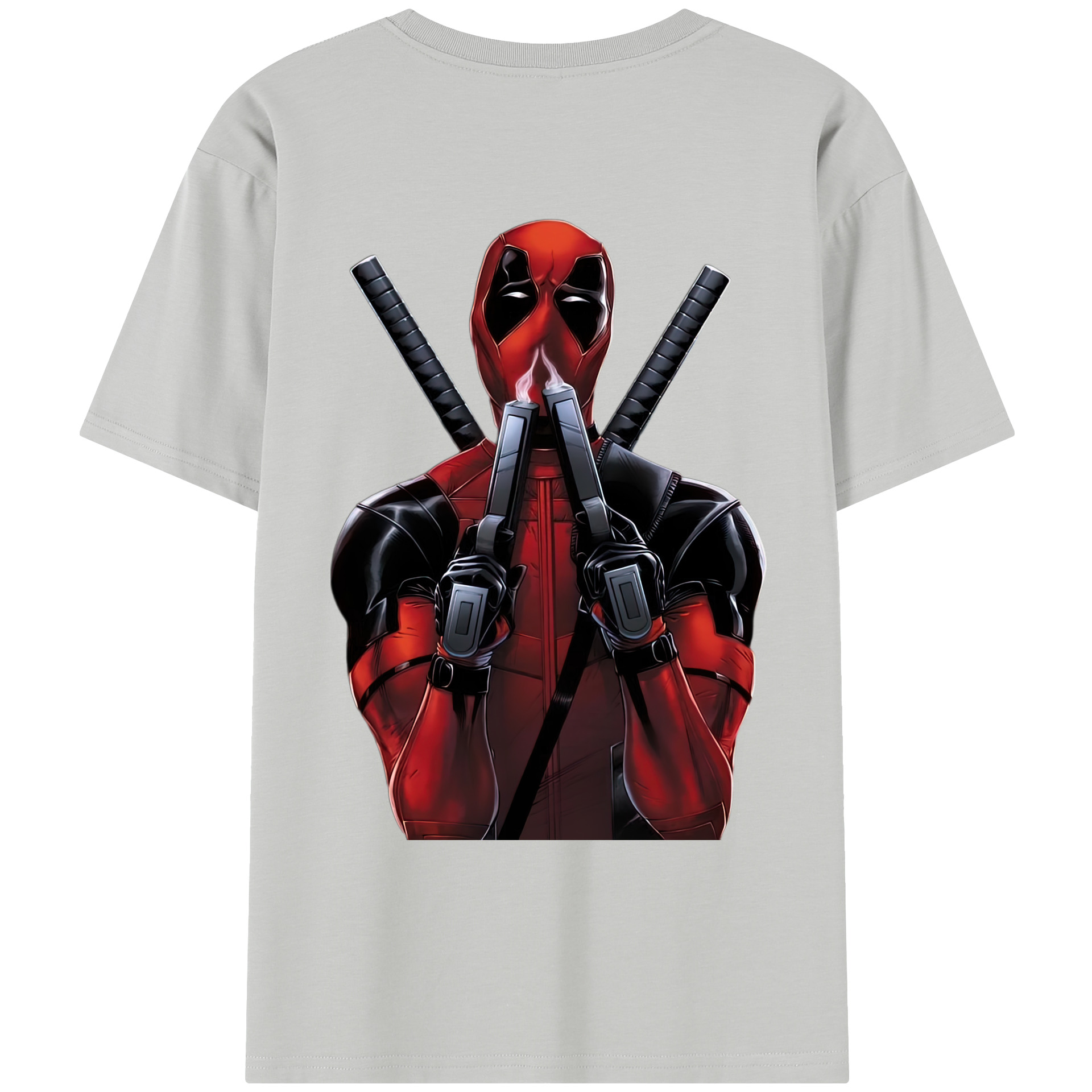 （画像用） Deadpool デッドプール レディース半袖Tシャツ(バックプリント)