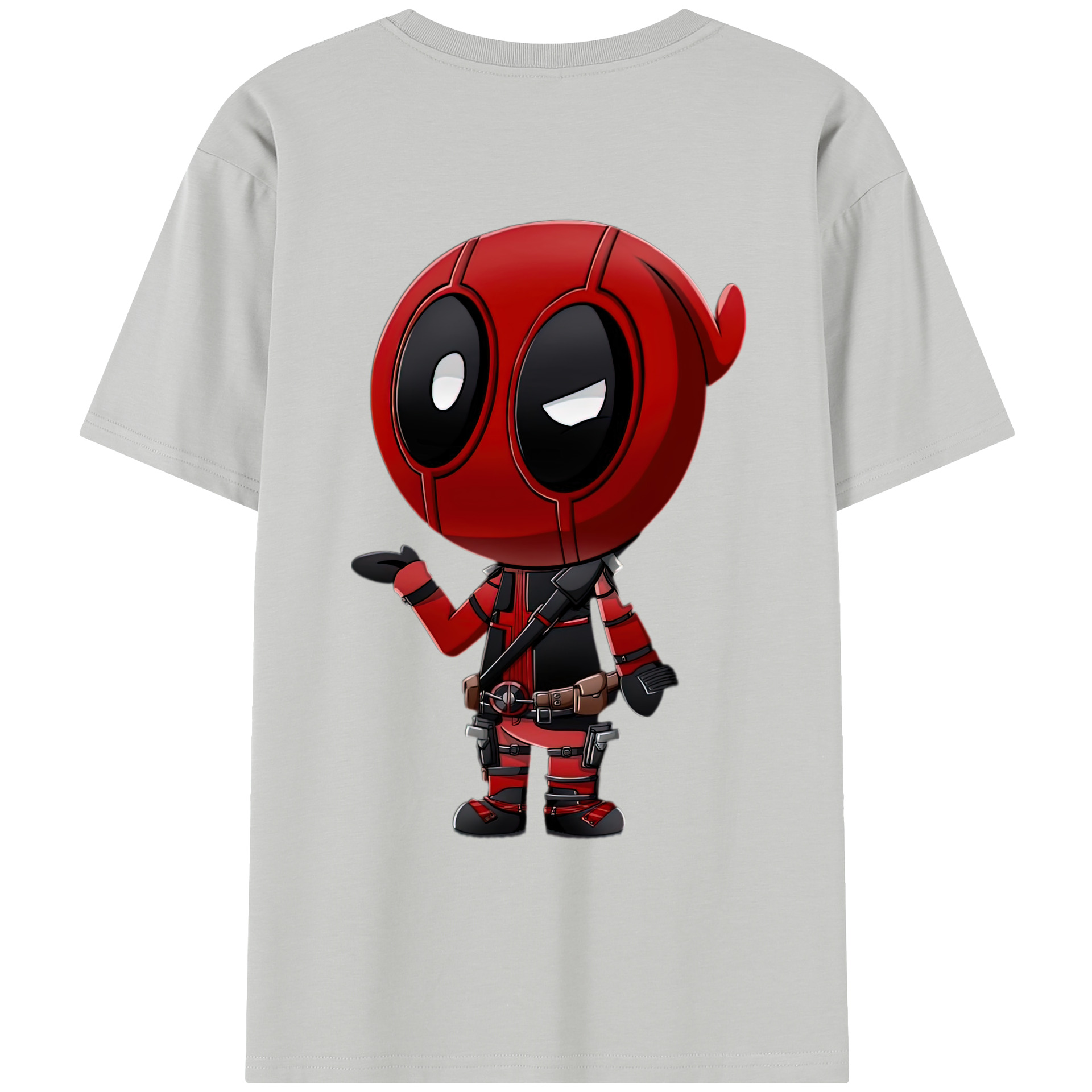 （画像用） Deadpool デッドプール レディース半袖Tシャツ(バックプリント)