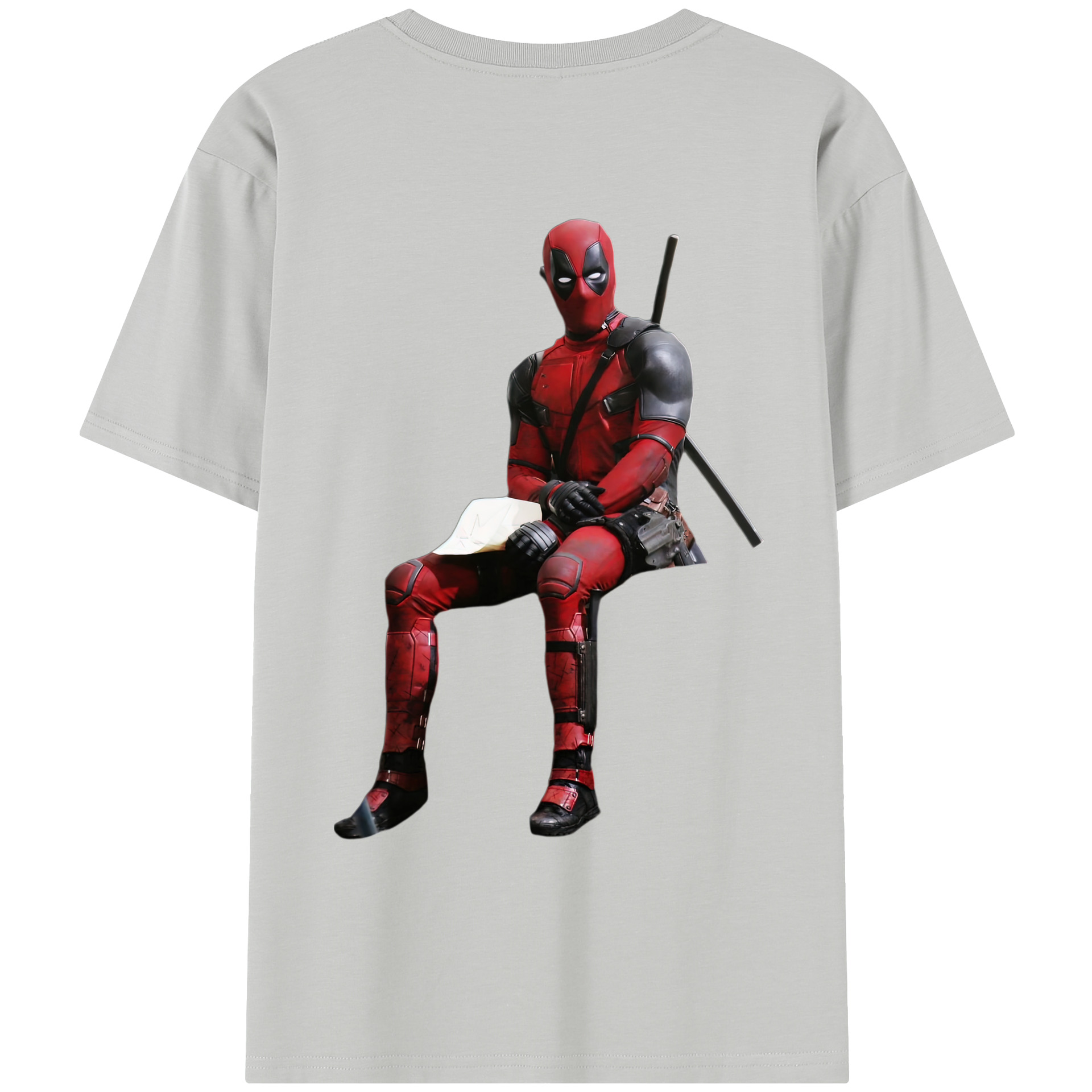 （画像用） Deadpool デッドプール レディース半袖Tシャツ(バックプリント)