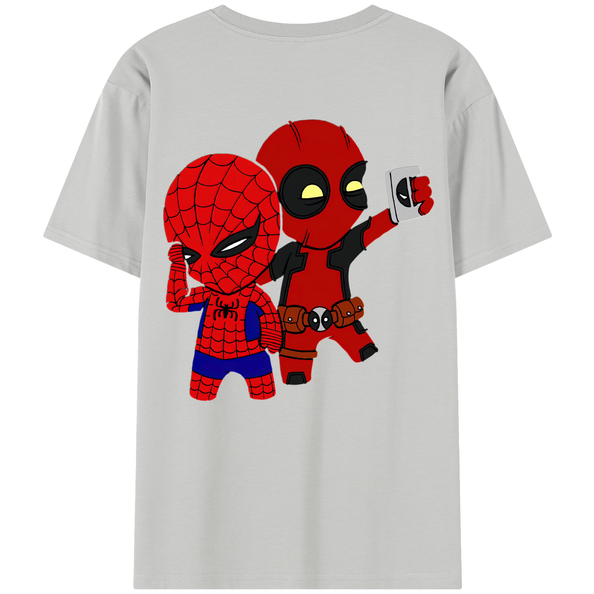 （画像用） Deadpool デッドプール レディース半袖Tシャツ(バックプリント)