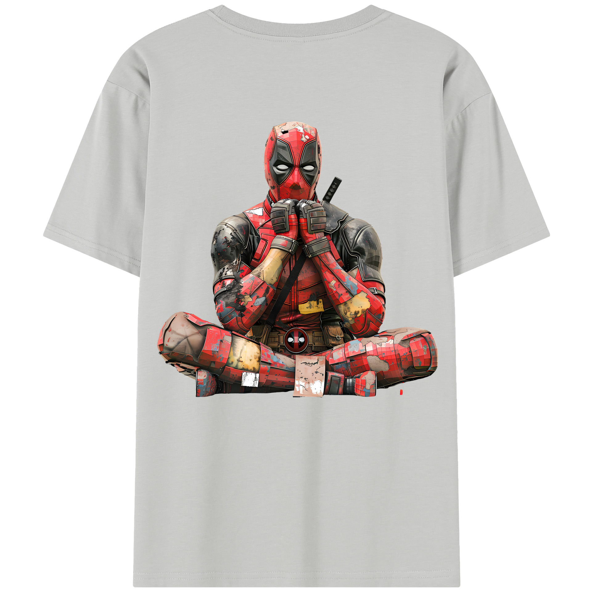 （画像用） Deadpool デッドプール レディース半袖Tシャツ(バックプリント)