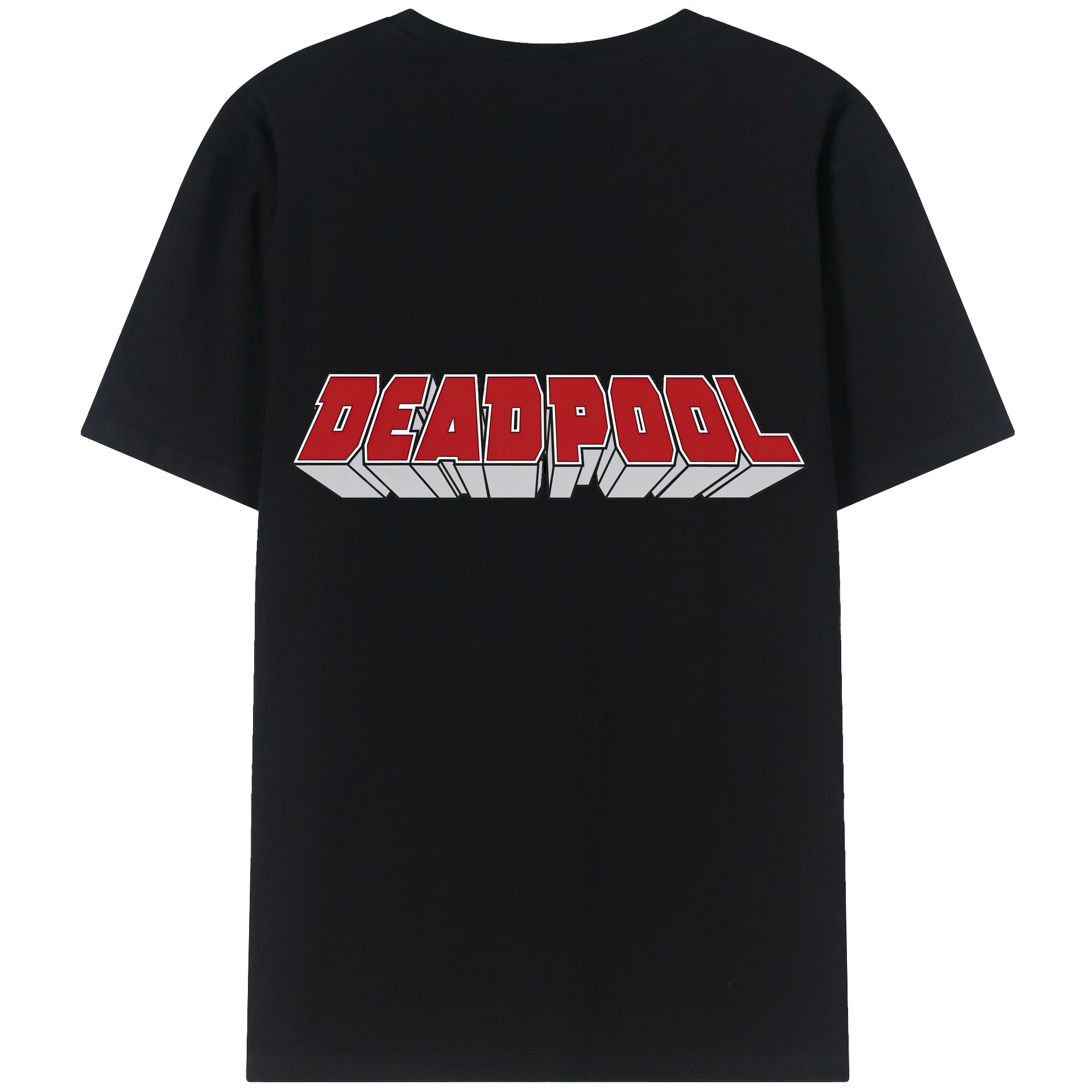（画像用） Deadpool デッドプール レディース半袖Tシャツ(バックプリント)