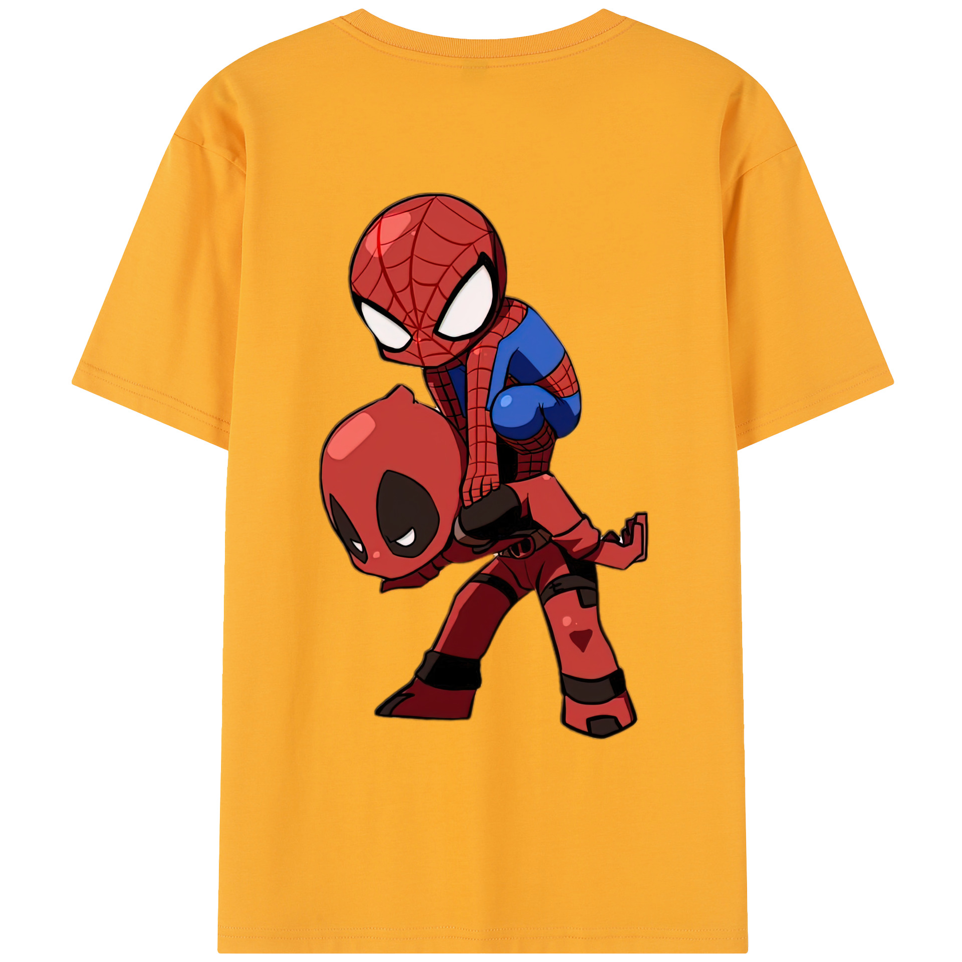 （画像用） Deadpool デッドプール レディース半袖Tシャツ(バックプリント)