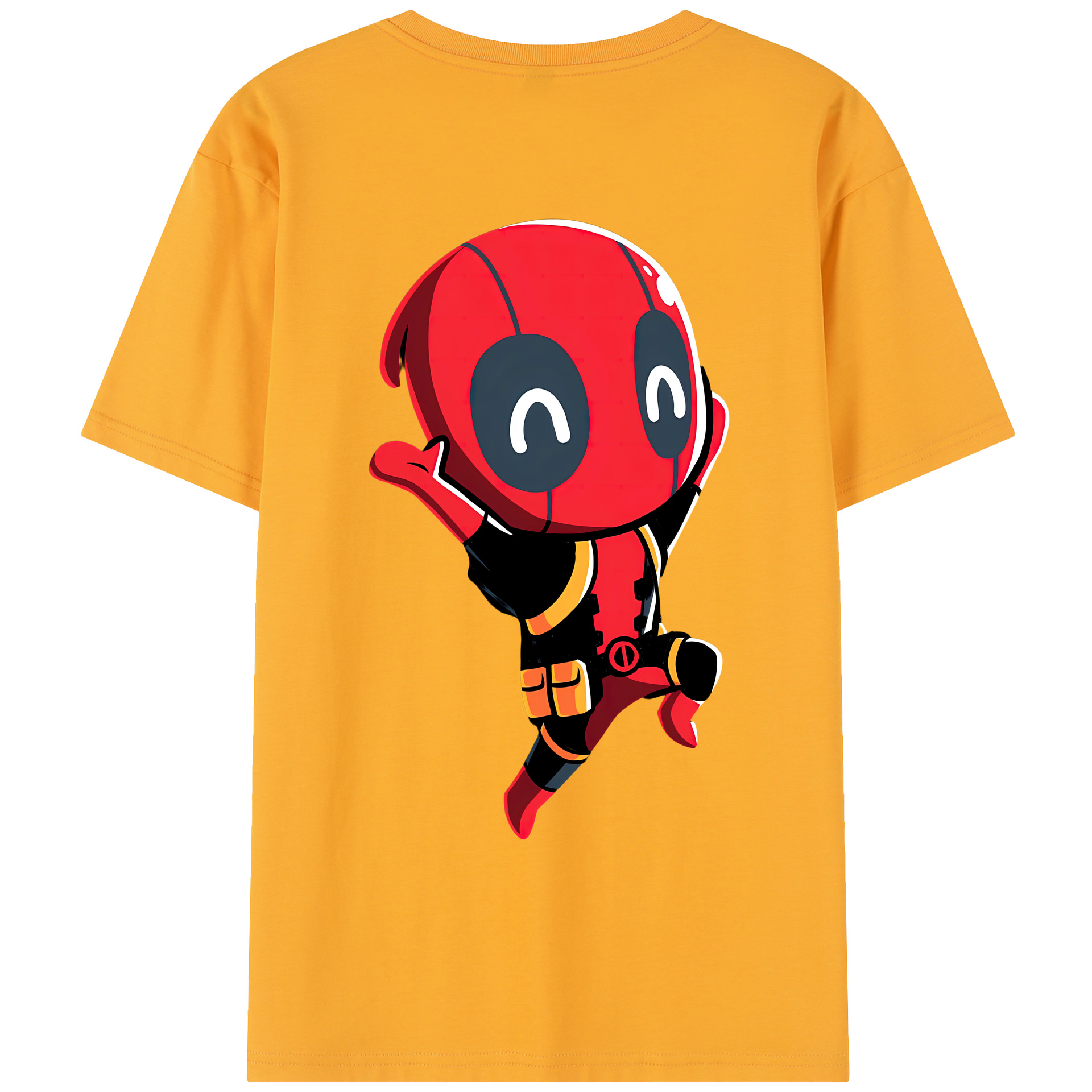 （画像用） Deadpool デッドプール レディース半袖Tシャツ(バックプリント)