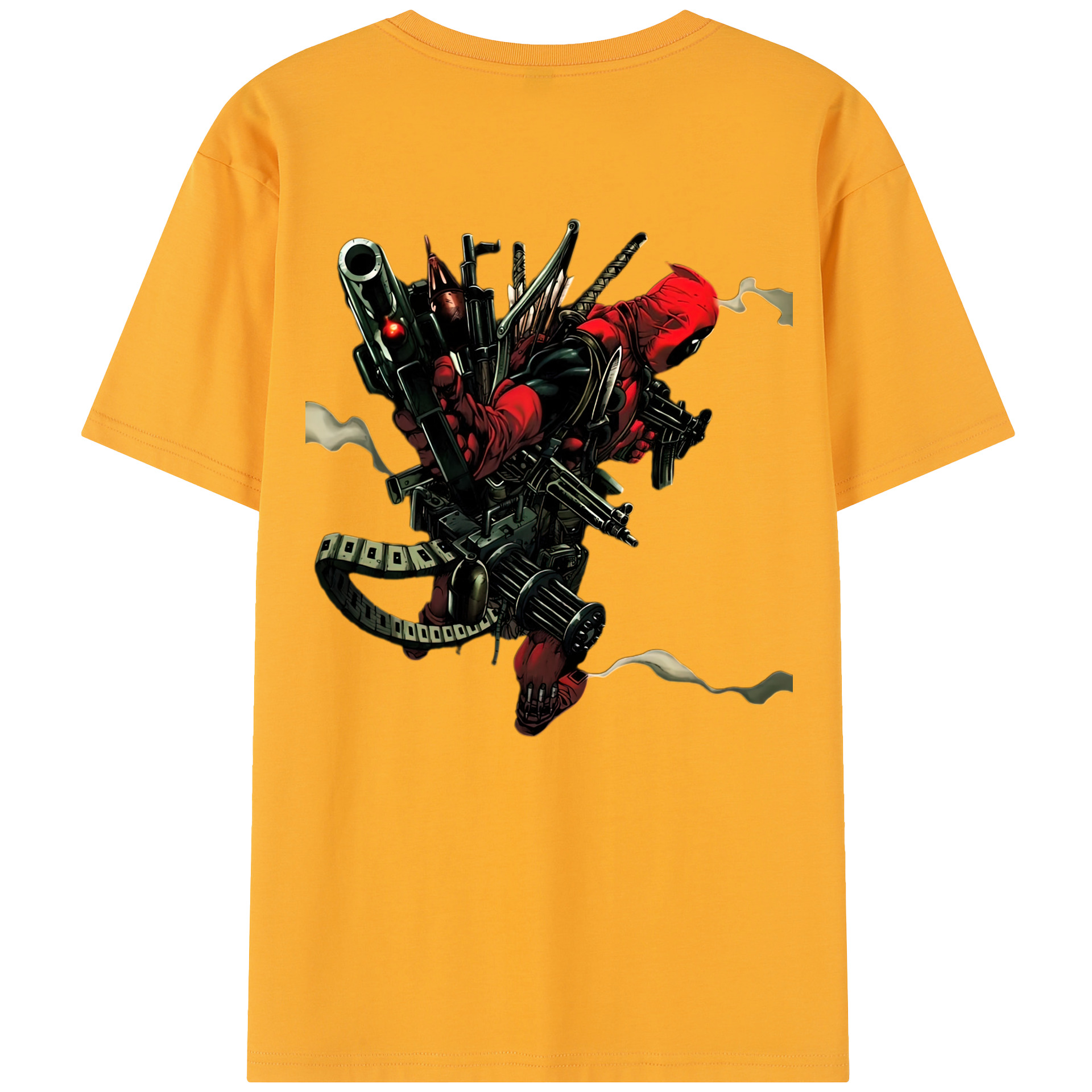 （画像用） Deadpool デッドプール レディース半袖Tシャツ(バックプリント)