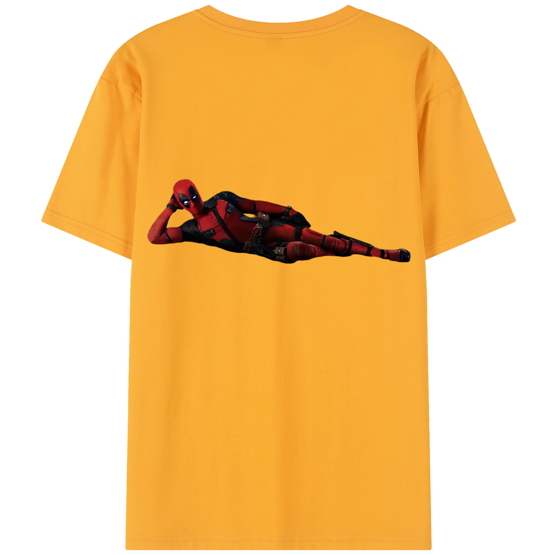 （画像用） Deadpool デッドプール レディース半袖Tシャツ(バックプリント)