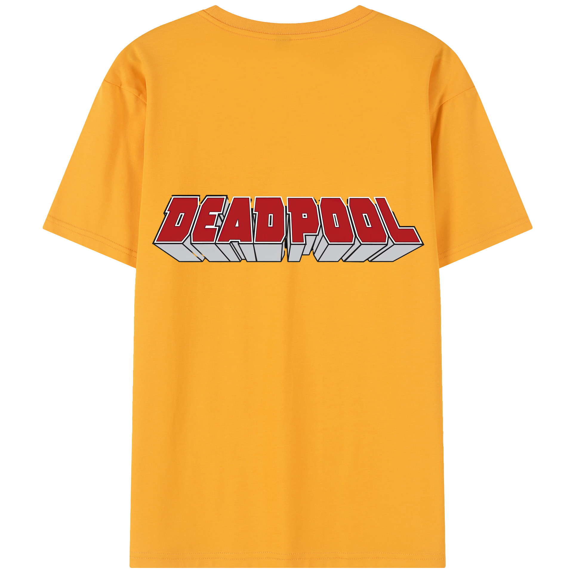 （画像用） Deadpool デッドプール レディース半袖Tシャツ(バックプリント)