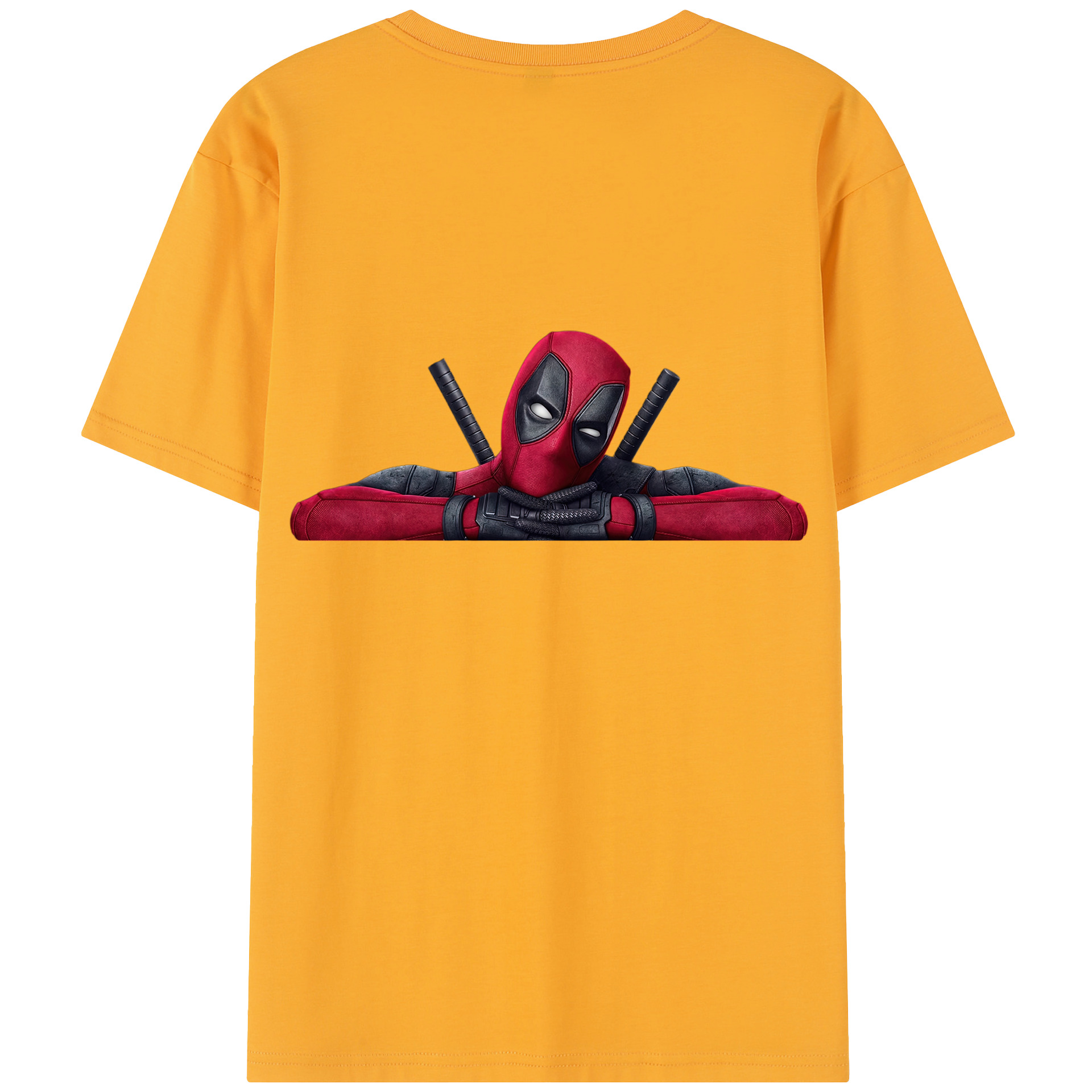 （画像用） Deadpool デッドプール レディース半袖Tシャツ(バックプリント)