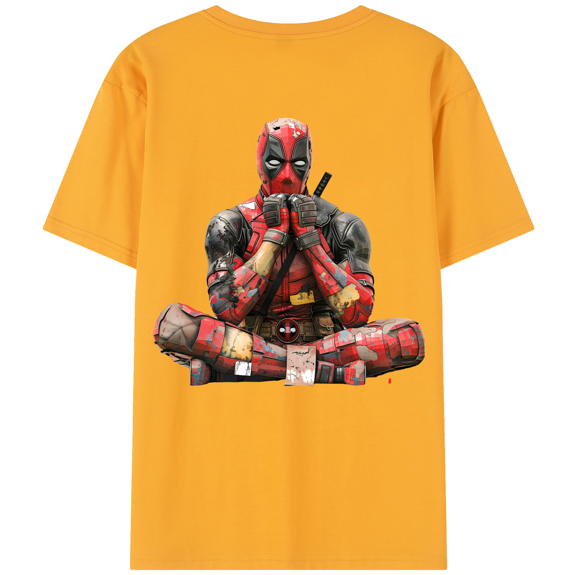 （画像用） Deadpool デッドプール レディース半袖Tシャツ(バックプリント)