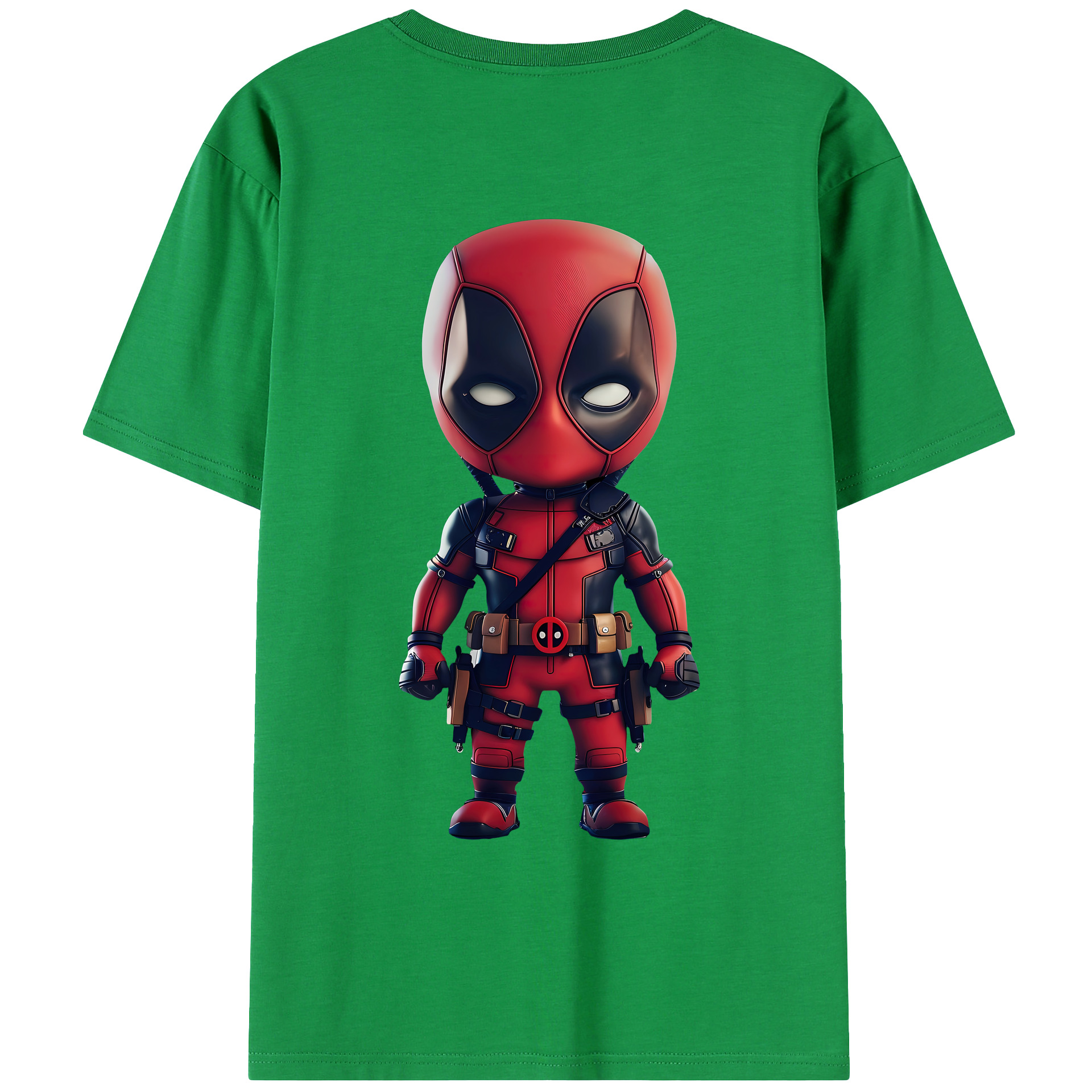 （画像用） Deadpool デッドプール レディース半袖Tシャツ(バックプリント)