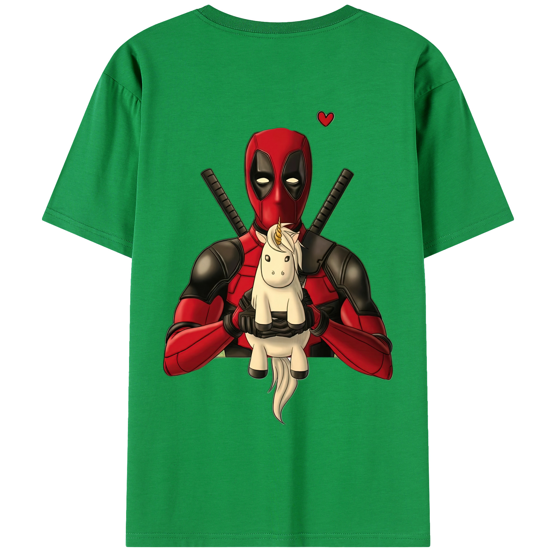 （画像用） Deadpool デッドプール レディース半袖Tシャツ(バックプリント)