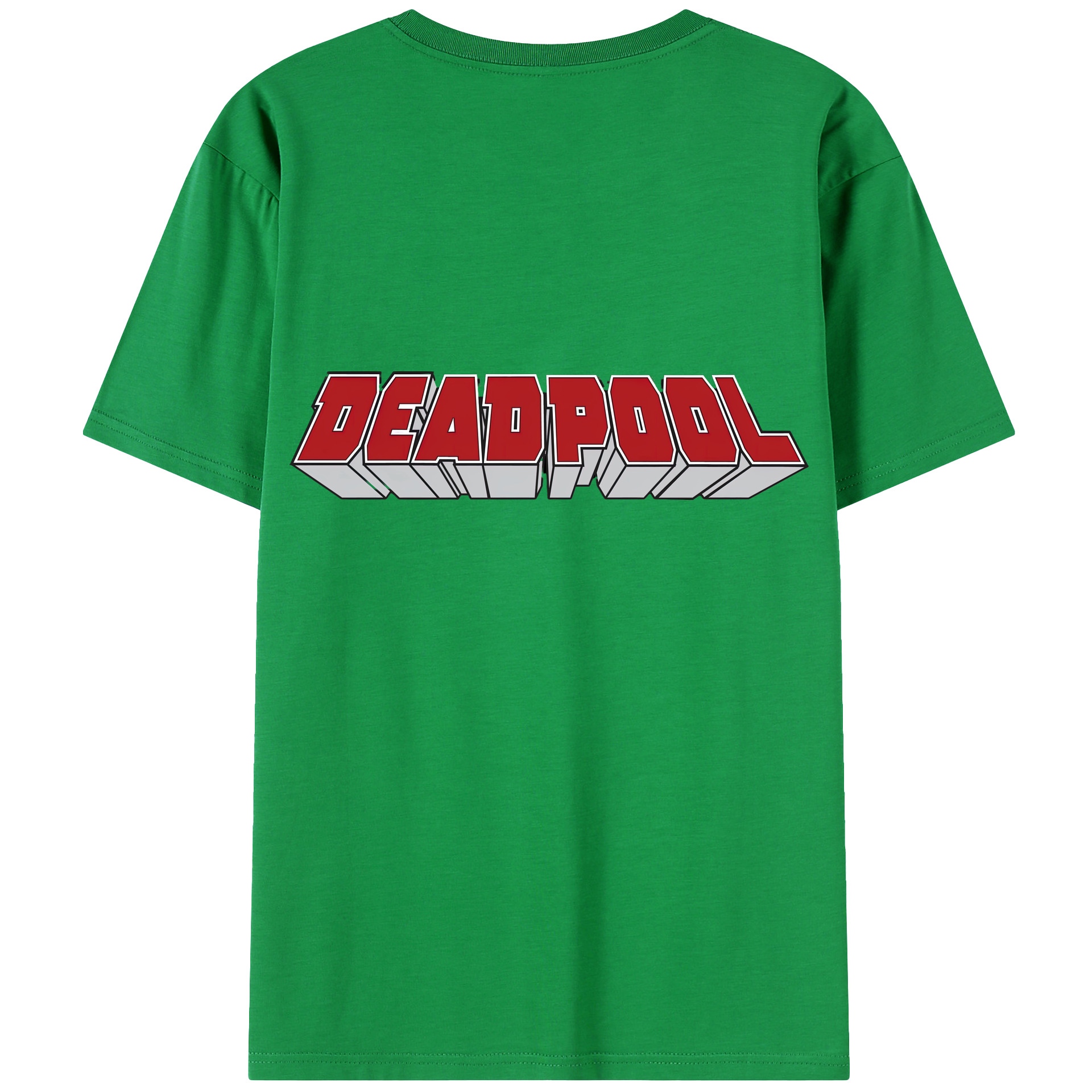 （画像用） Deadpool デッドプール レディース半袖Tシャツ(バックプリント)