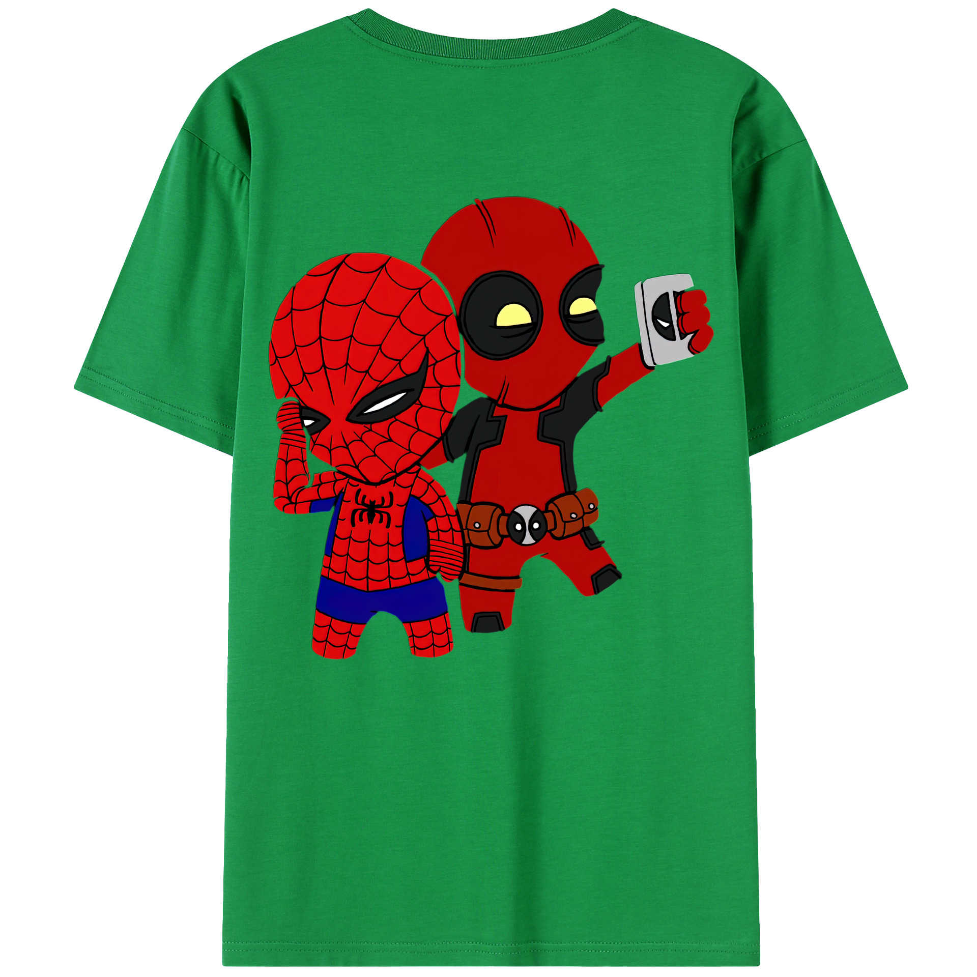 （画像用） Deadpool デッドプール レディース半袖Tシャツ(バックプリント)
