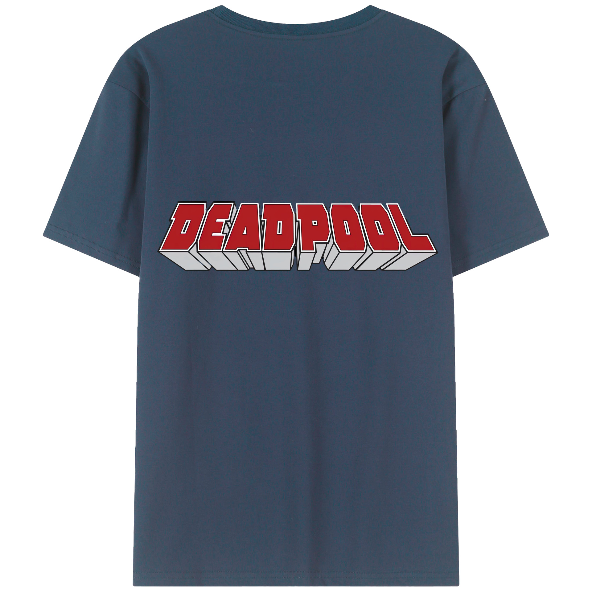 （画像用） Deadpool デッドプール レディース半袖Tシャツ(バックプリント)