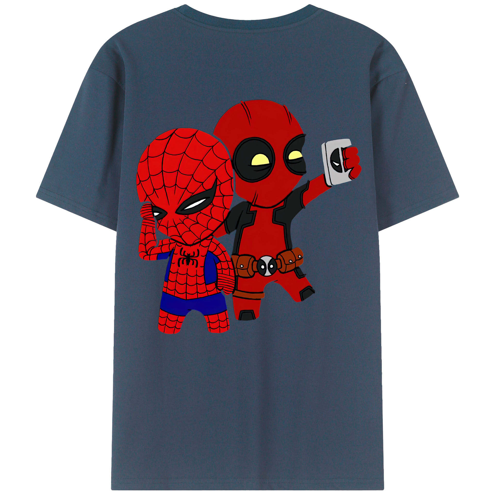 （画像用） Deadpool デッドプール レディース半袖Tシャツ(バックプリント)