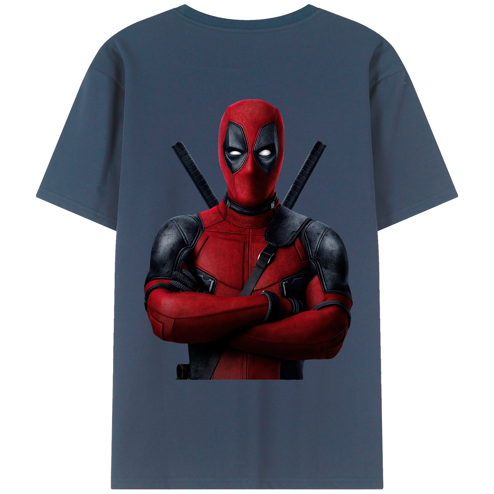 （画像用） Deadpool デッドプール レディース半袖Tシャツ(バックプリント)