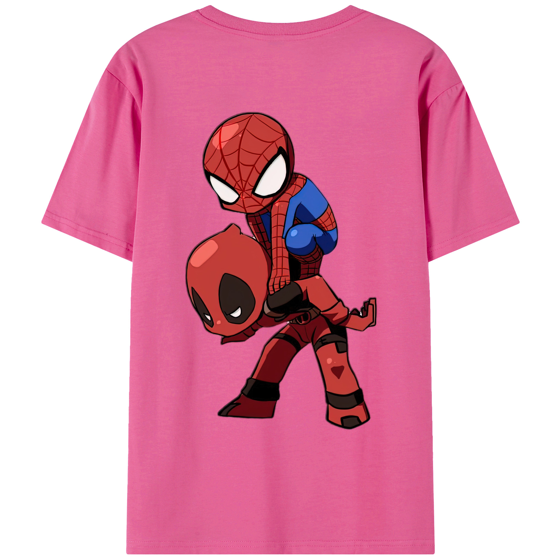 （画像用） Deadpool デッドプール レディース半袖Tシャツ(バックプリント)