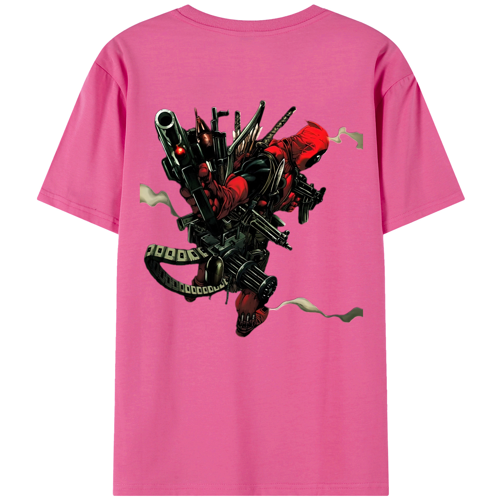 （画像用） Deadpool デッドプール レディース半袖Tシャツ(バックプリント)