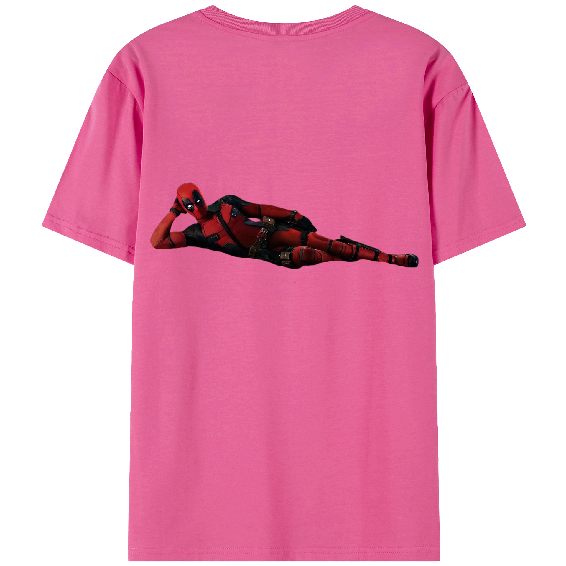 （画像用） Deadpool デッドプール レディース半袖Tシャツ(バックプリント)