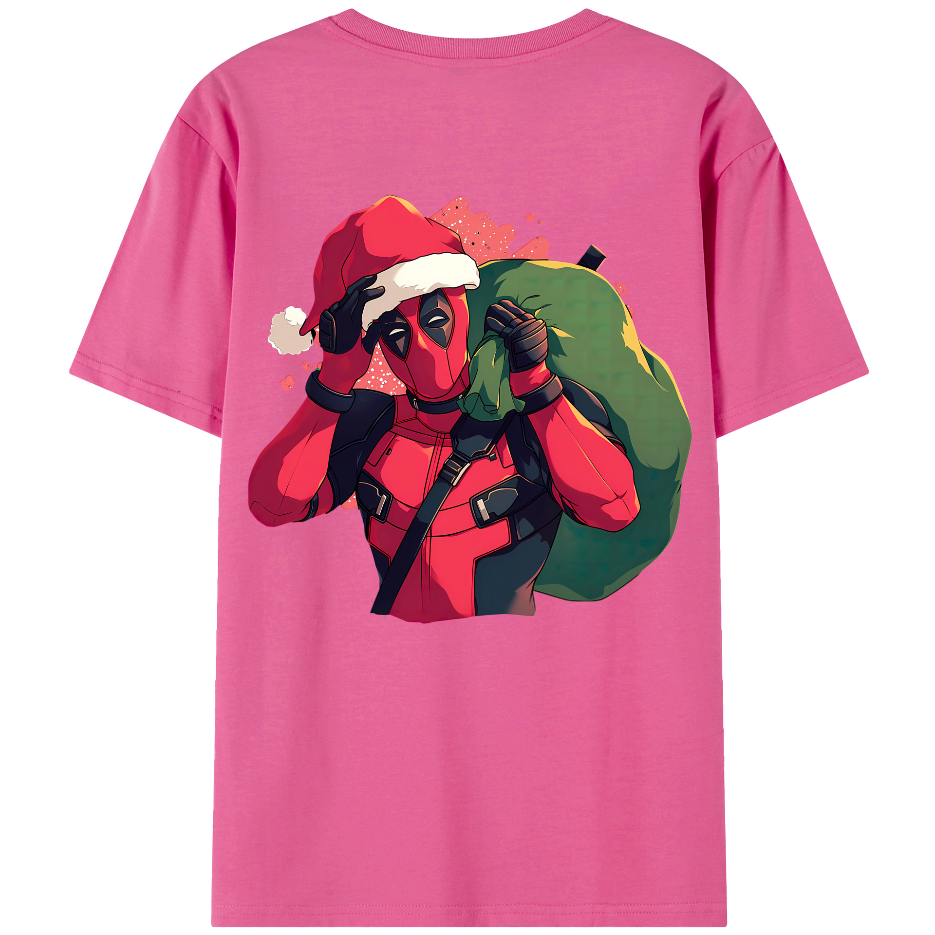 （画像用） Deadpool デッドプール レディース半袖Tシャツ(バックプリント)