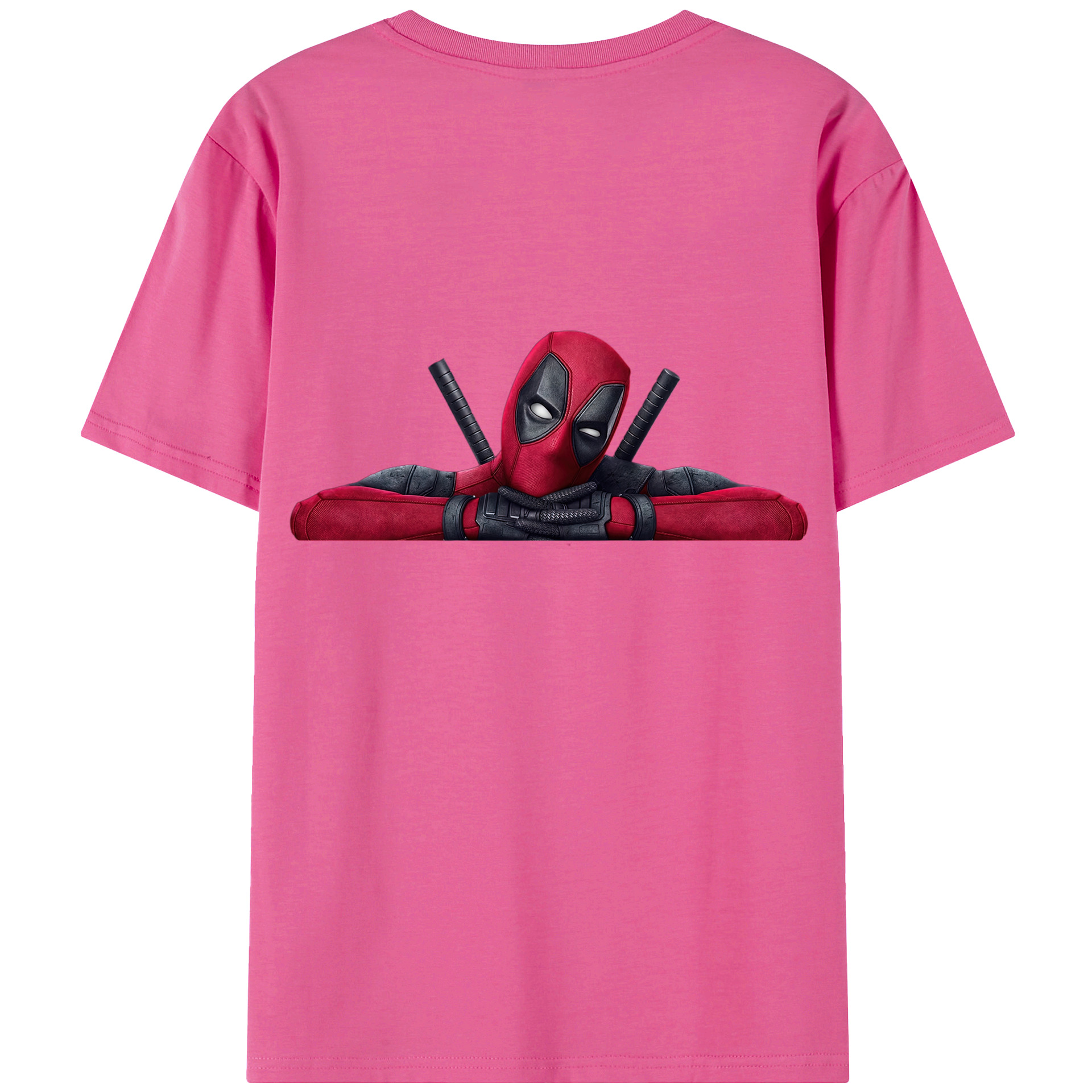 （画像用） Deadpool デッドプール レディース半袖Tシャツ(バックプリント)