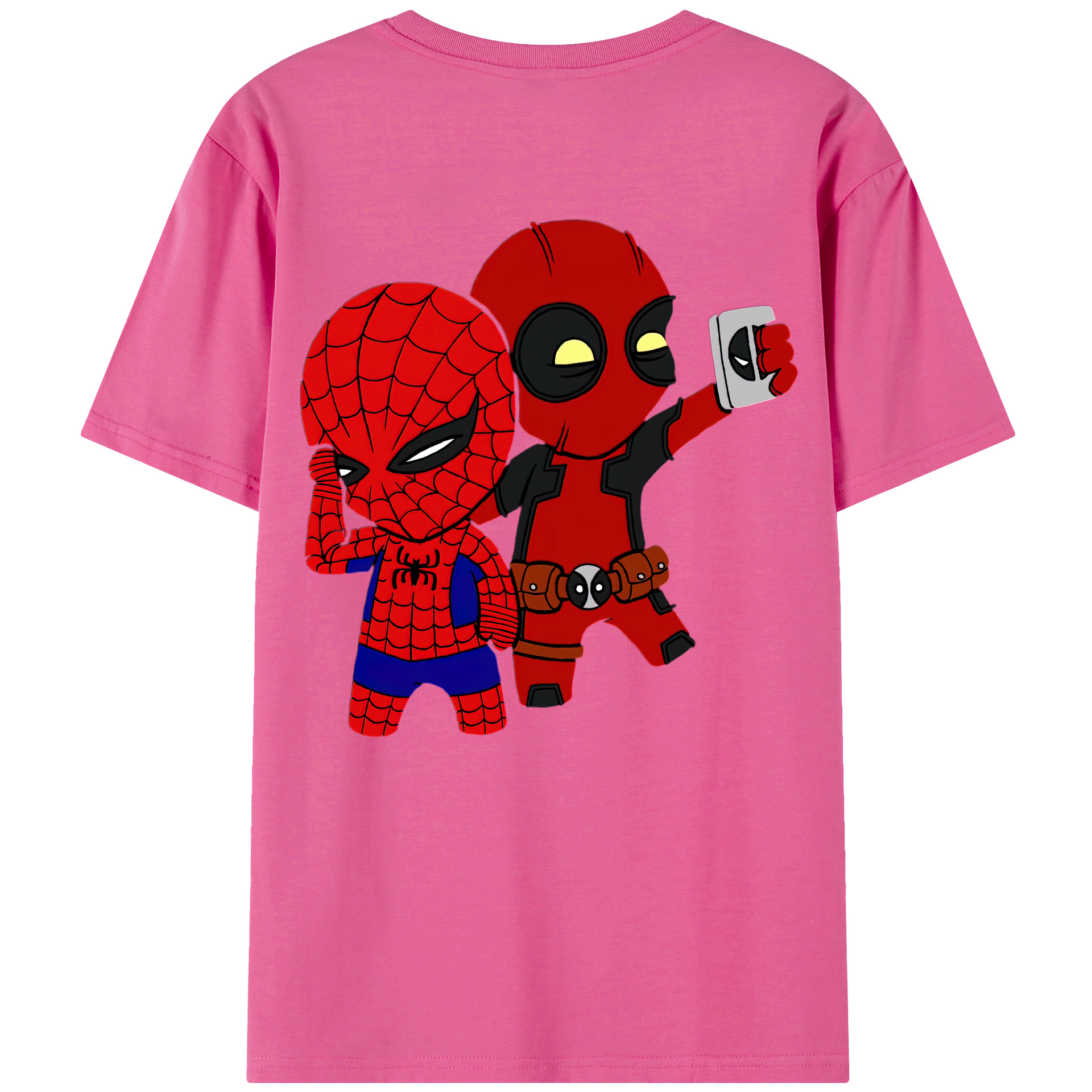 （画像用） Deadpool デッドプール レディース半袖Tシャツ(バックプリント)