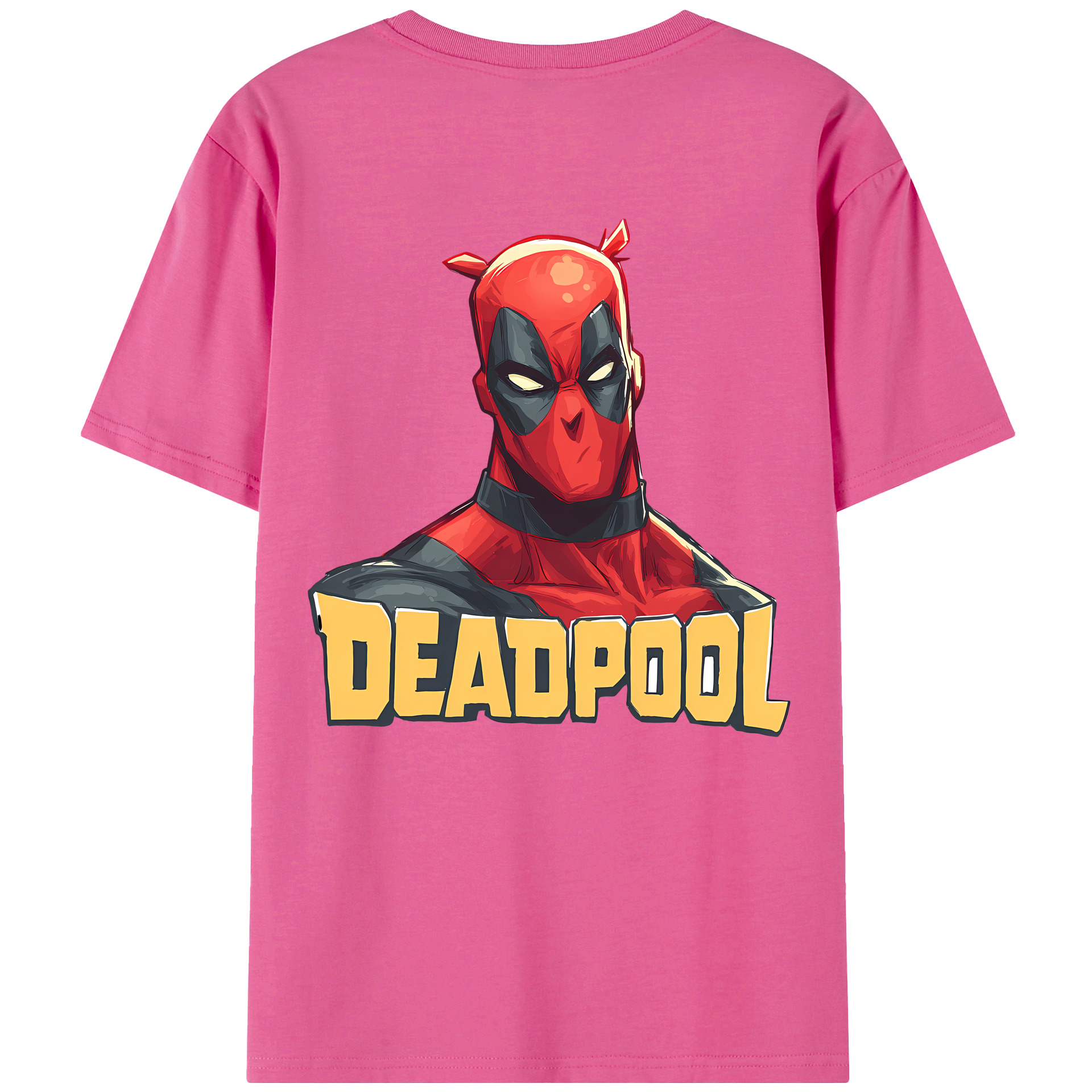 （画像用） Deadpool デッドプール レディース半袖Tシャツ(バックプリント)