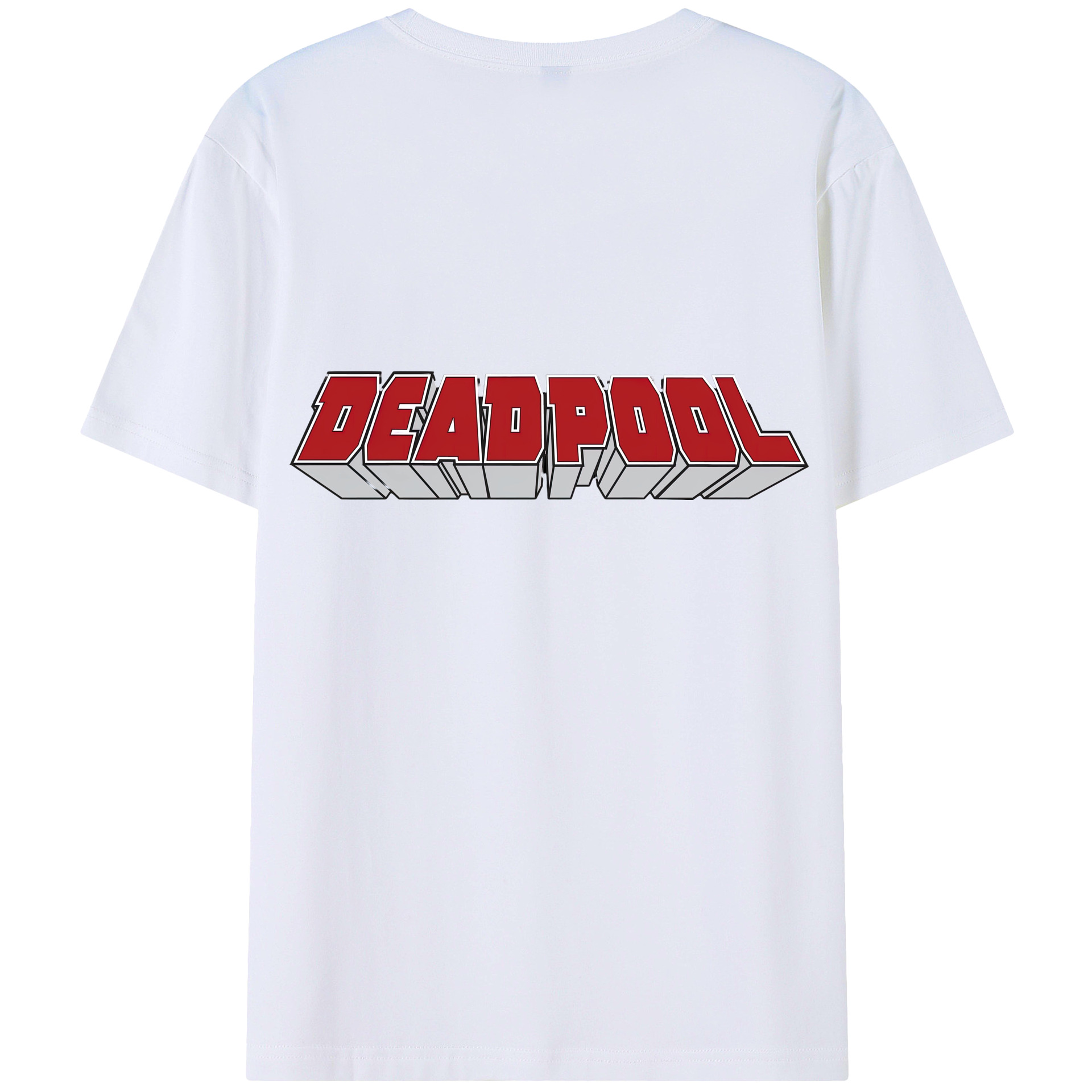 （画像用） Deadpool デッドプール レディース半袖Tシャツ(バックプリント)