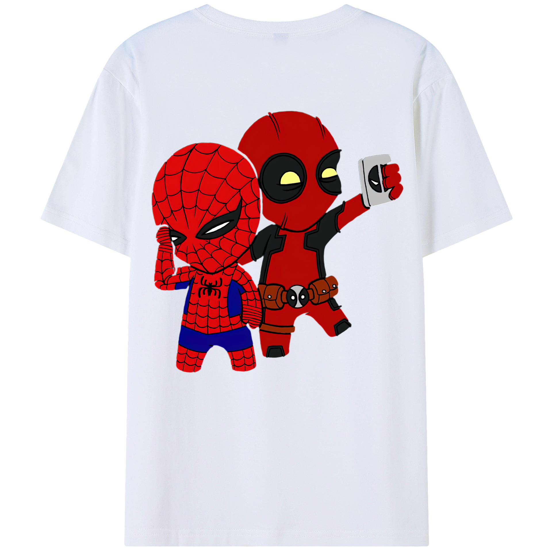 （画像用） Deadpool デッドプール レディース半袖Tシャツ(バックプリント)