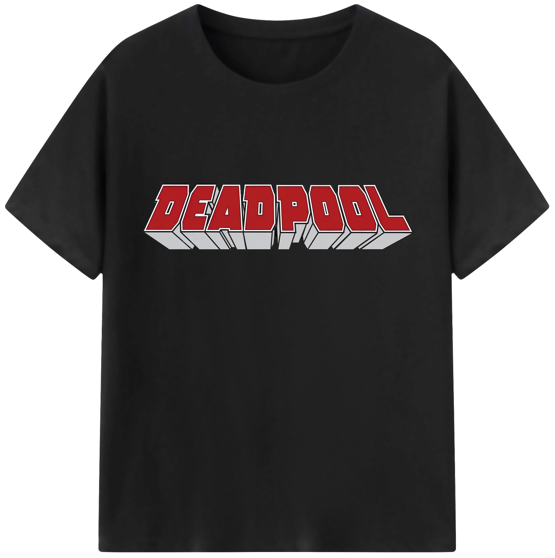 （画像用） Deadpool デッドプール レディースカジュアルプリントTシャツ（綿100％）